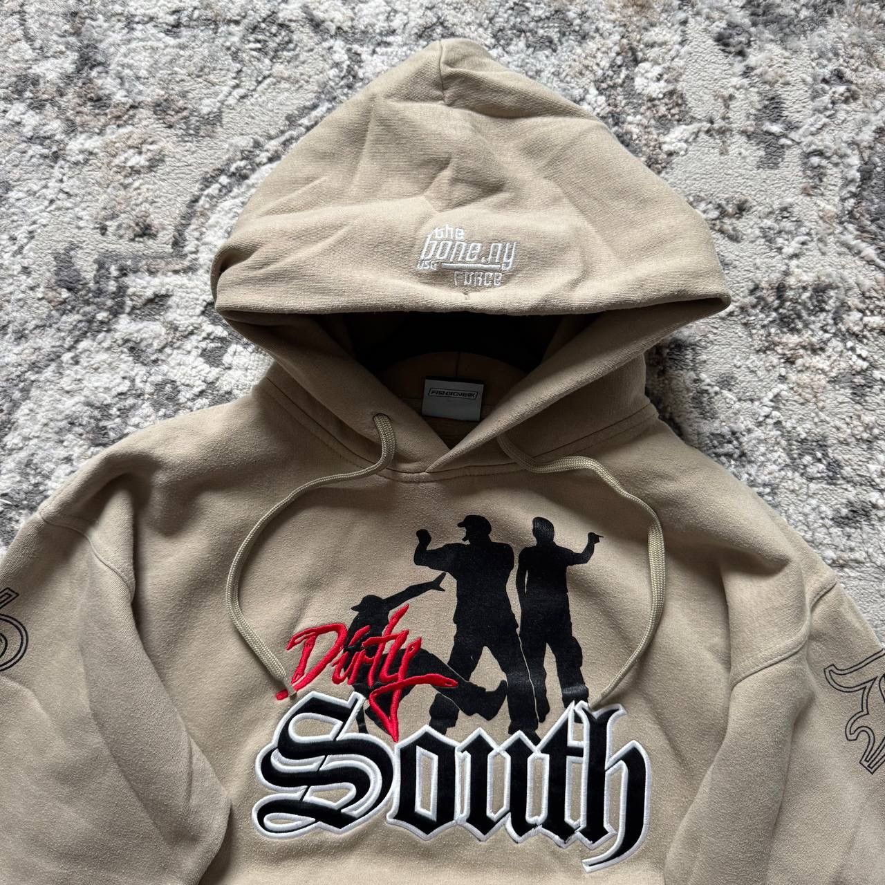 Japanese Brand Fishbone Vintage Limited OG Dirty South JNCO Baggy Hoodie Size US M / EU 48-50 / 2 - 3 Thumbnail