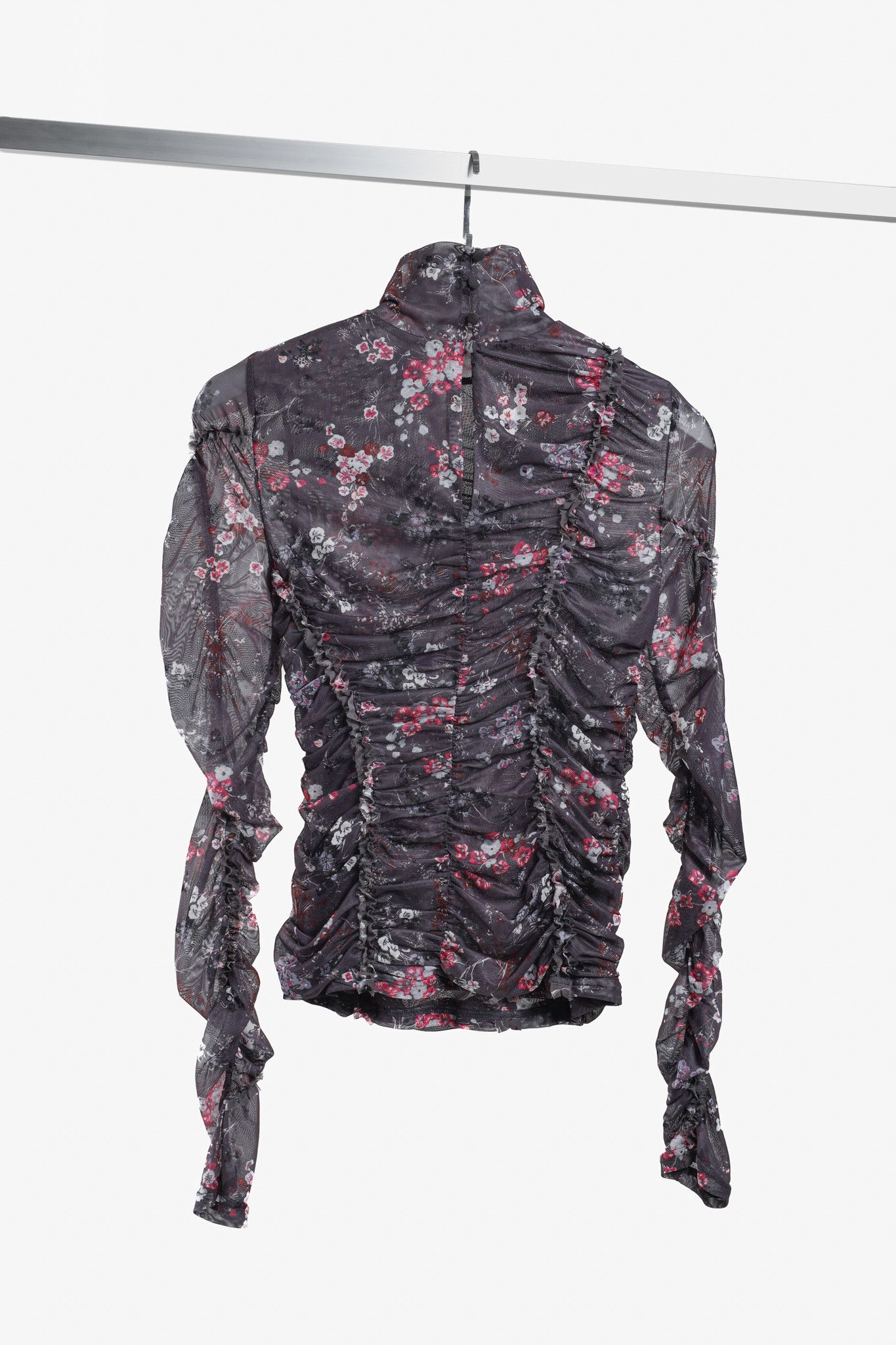 Cinq a Sept Cinq a Sept Ellianna Foral Mesh Top Size S / US 4 / IT 40 - 2 Thumbnail