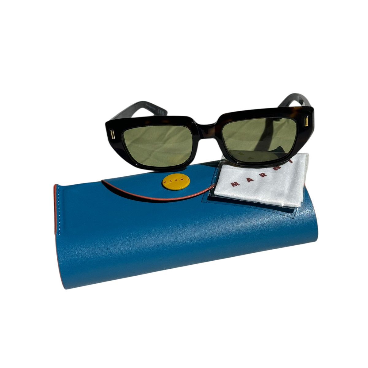 Marni Tortoise ETEZEA sunglasses Size ONE SIZE - 2 Thumbnail