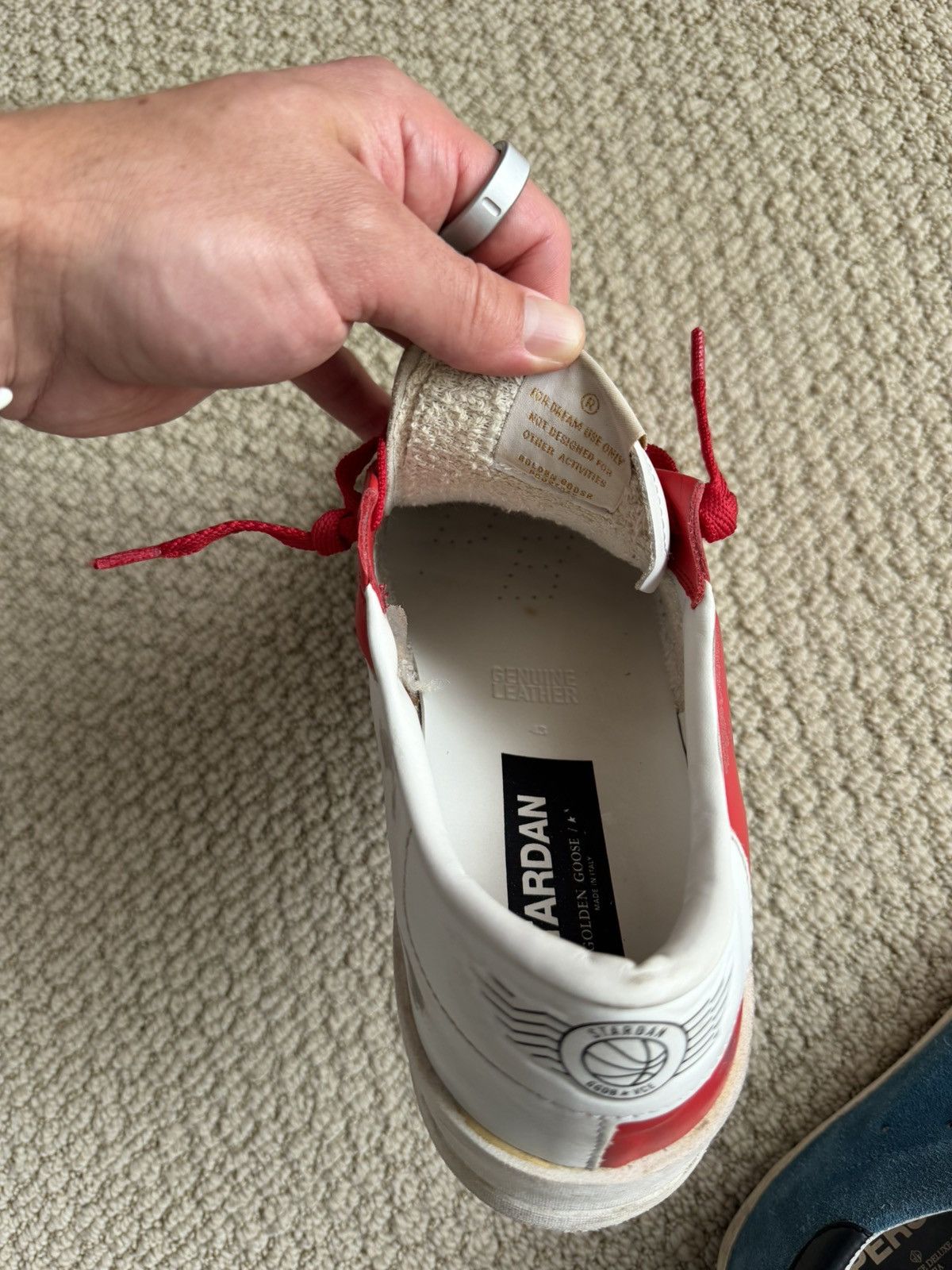 Golden Goose Golden Goose Stardan Red Size US 10 / EU 43 - 8 Thumbnail