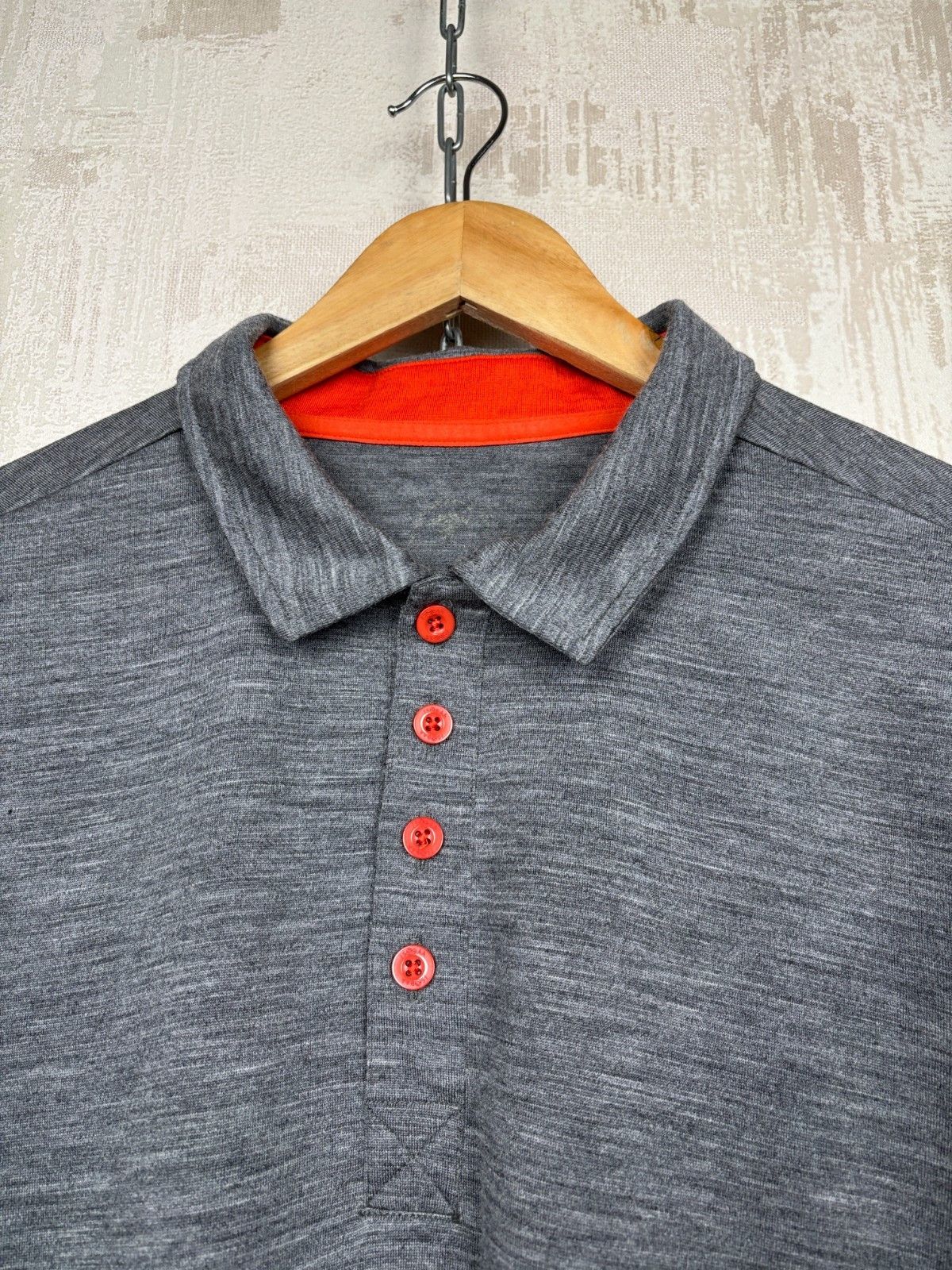 Other Isobaa Merino Wool Long Sleeve Polo Shirt Size US L / EU 52-54 / 3 - 8 Thumbnail