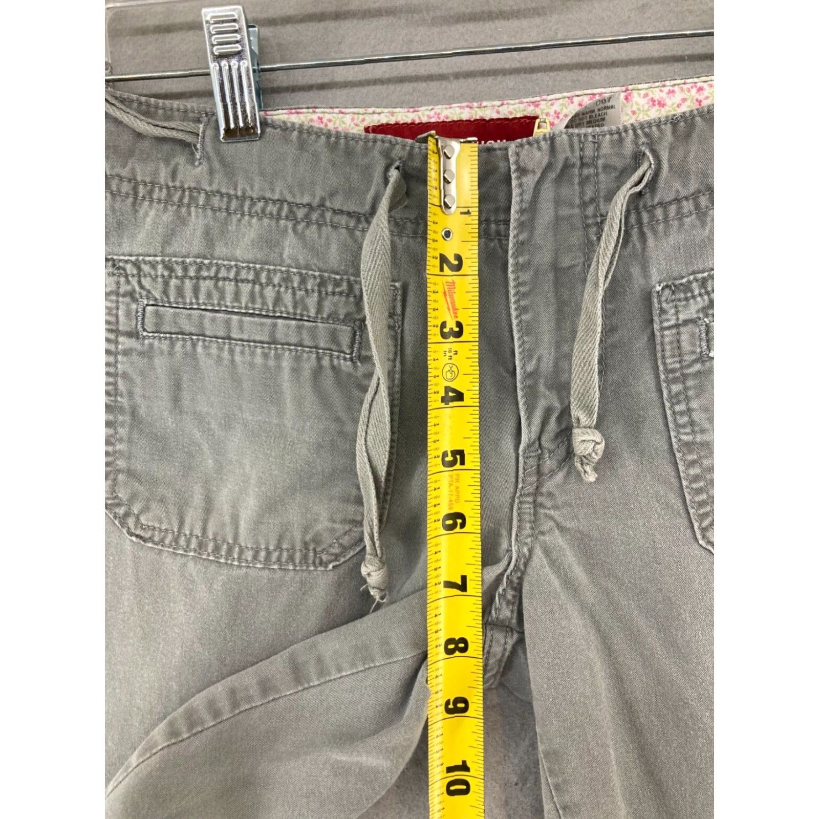 Levi's Levi's Women's Pants S Gray Casual Bootcut Mid Rise Cotton 2000s Y2K Size 28" / US 6 / IT 42 - 4 Thumbnail