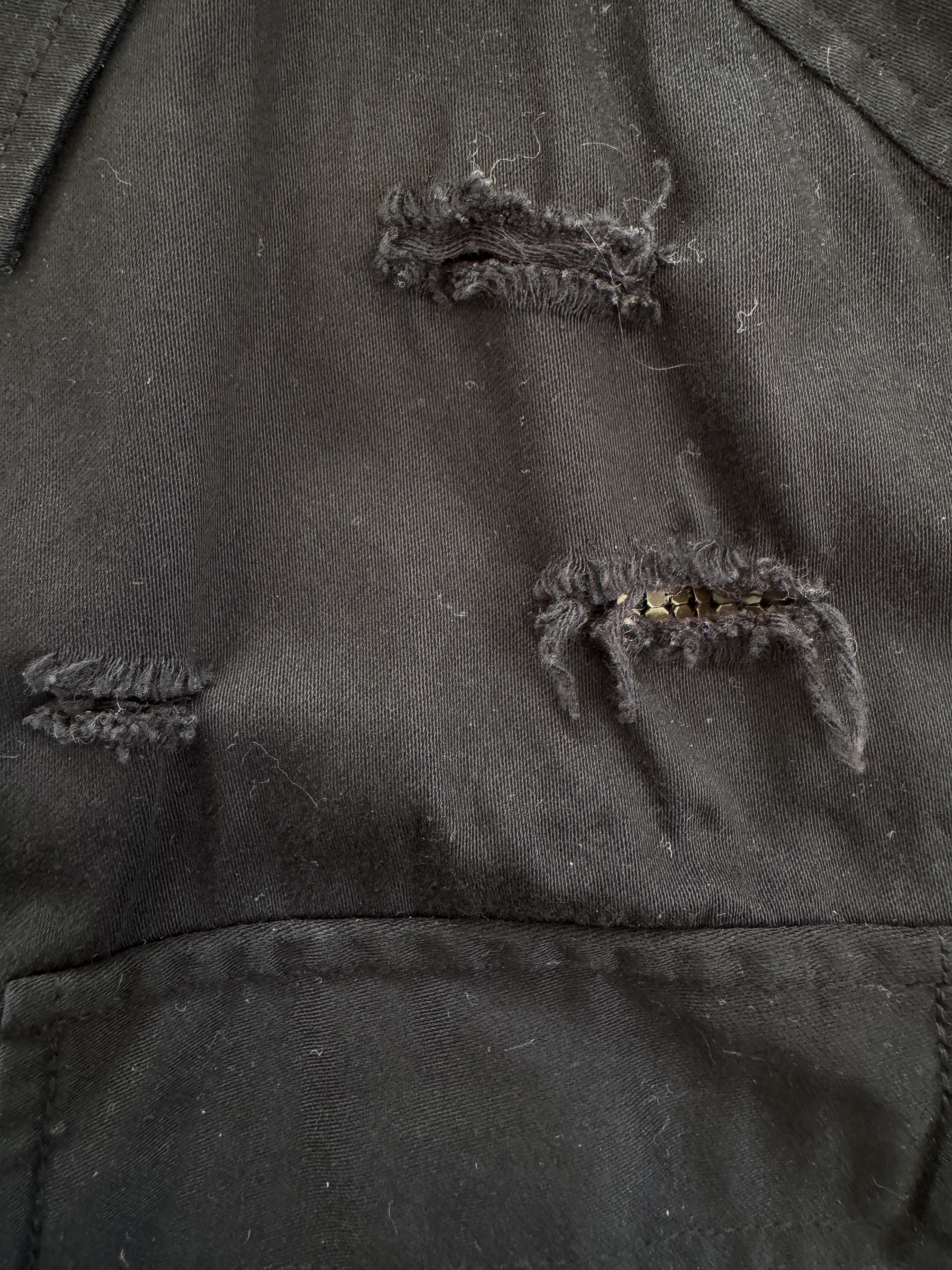 Balmain Rare 2011 Balmain distressed chain mall shirt Size M / US 6-8 / IT 42-44 - 11 Thumbnail