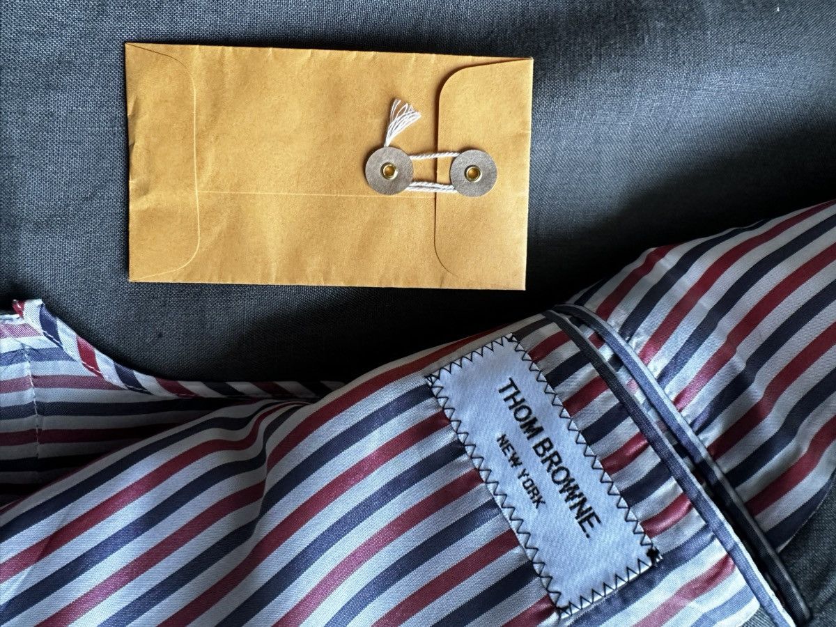 Thom Browne SS 2017 Linen Blazer in size 3 Size 52R - 5 Thumbnail