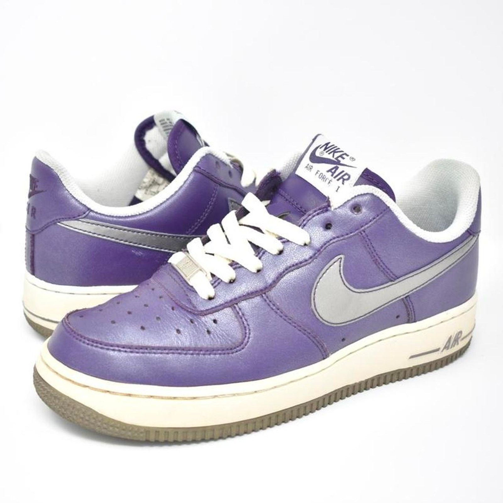 Nike 2009 Nike Air Force 1 Low “Purple” Size US 7.5 / IT 37.5 - 1 Thumbnail