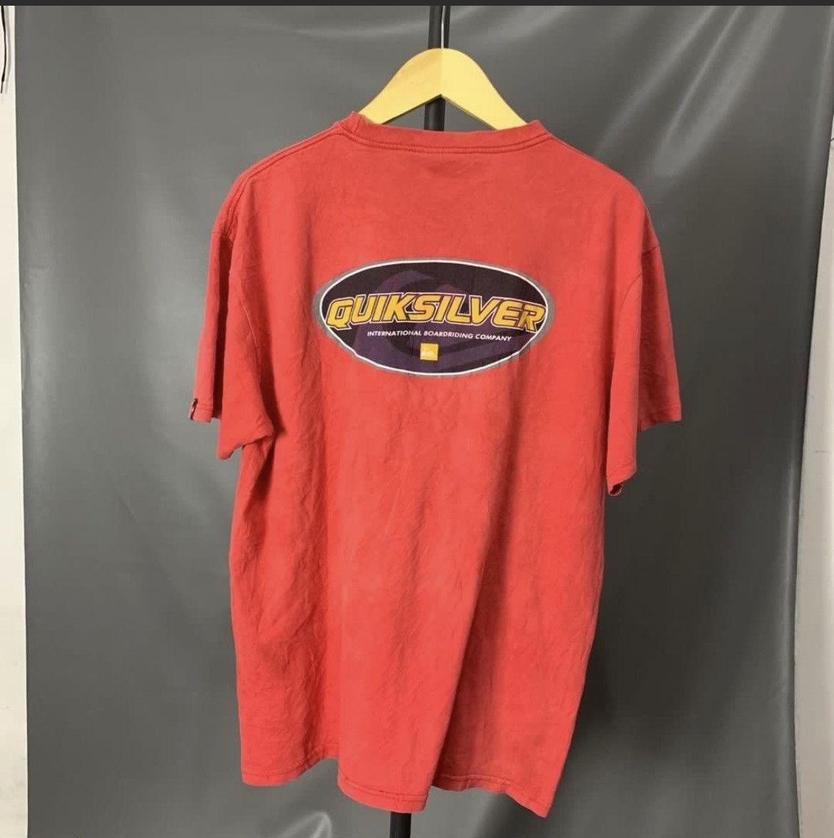 Quiksilver × Vintage Vintage Short sleeve Quicksilver Size US L / EU 52-54 / 3 - 1 Thumbnail