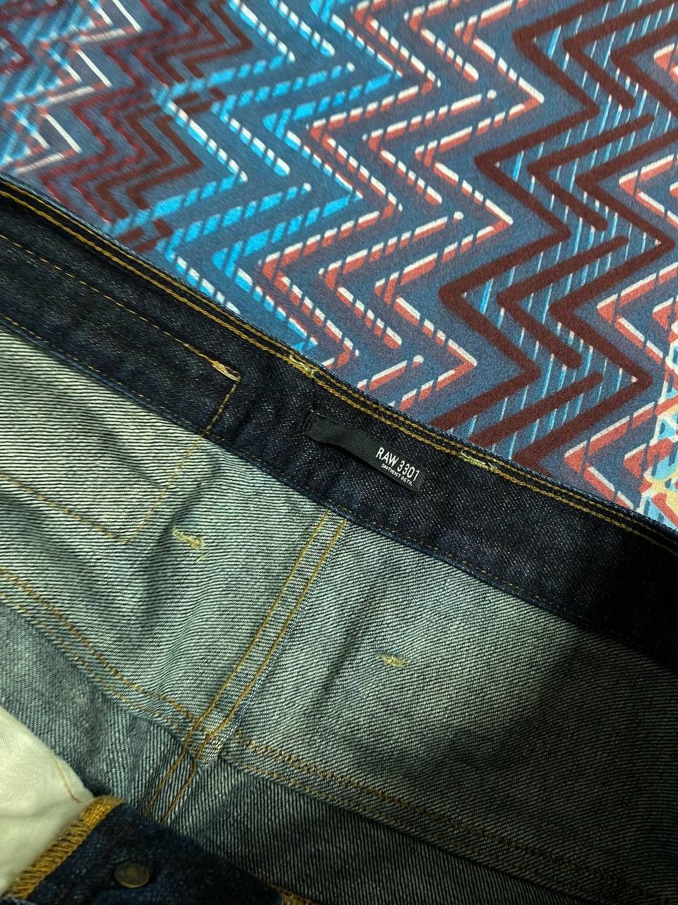 G-Star Vintage Y2K baggy trashed faded grunge g star raw jeans pant Size US 31 - 9 Thumbnail
