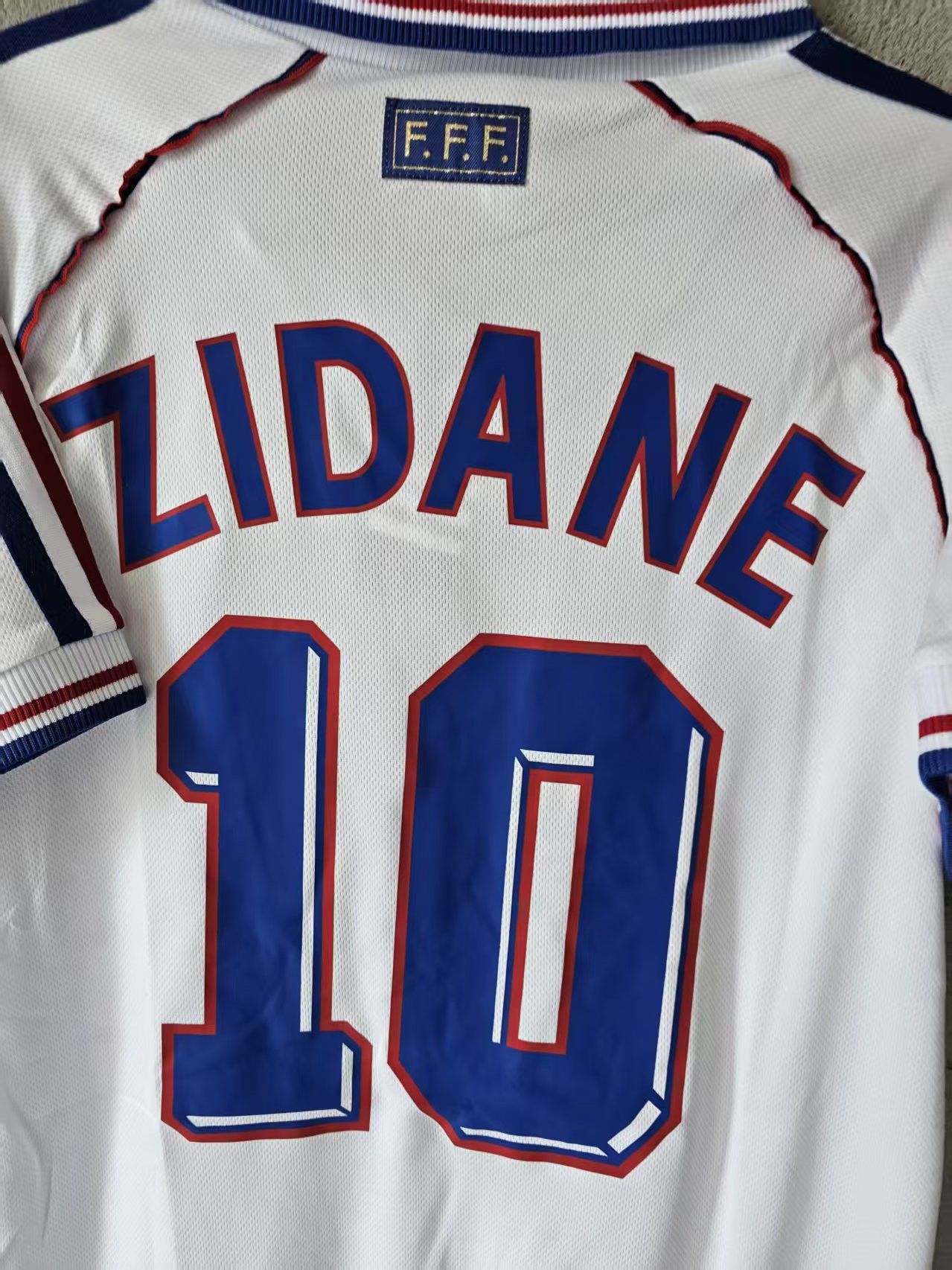 Other 1998 France #10 Zidane Jersey White Size US S / EU 44-46 / 1 - 6 Thumbnail