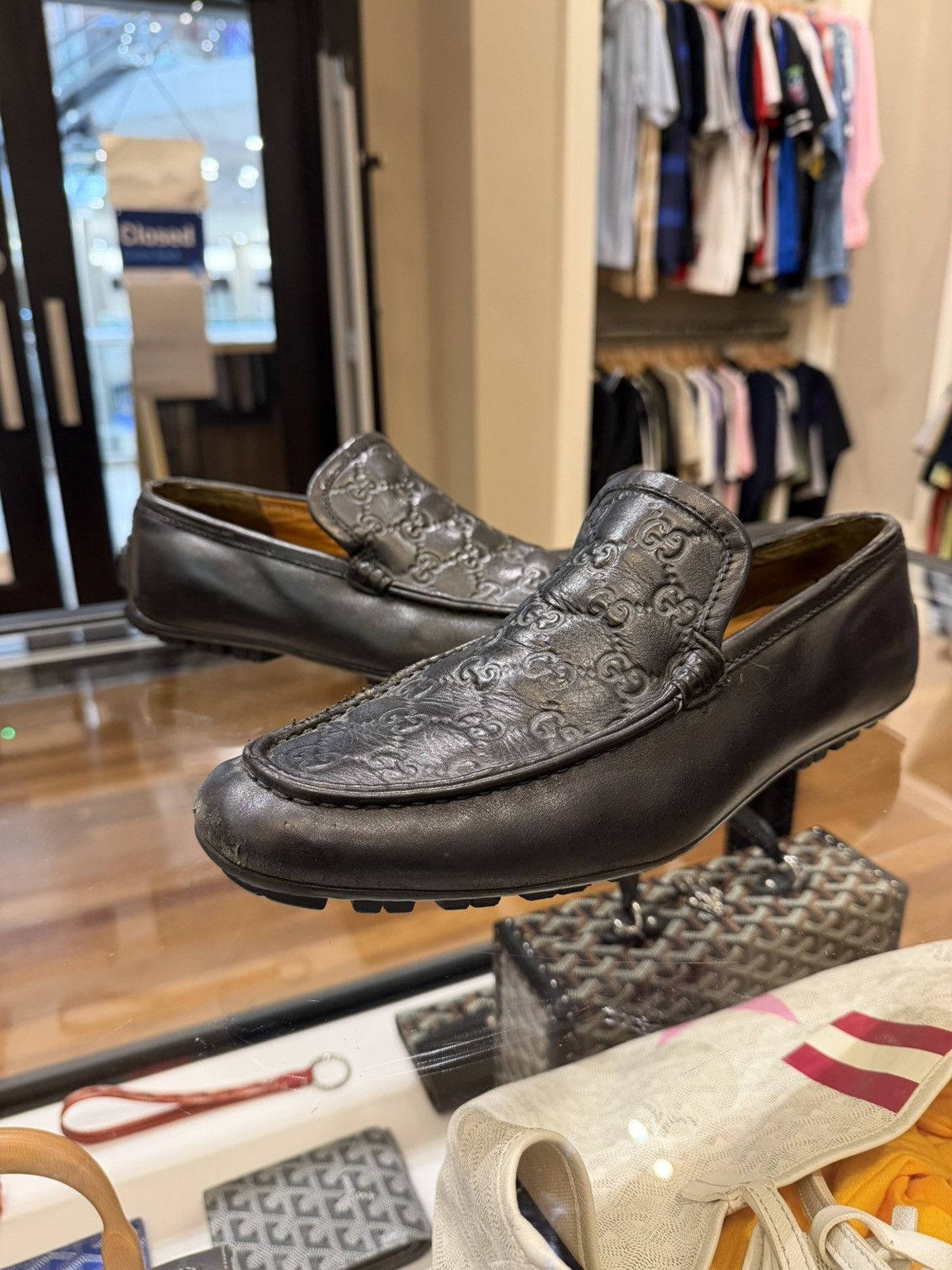 Gucci Gucci Leather Guccissima GG Loafer Size US 9 / EU 42 - 1 Thumbnail