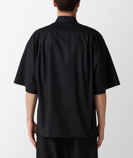Willy Chavarria Big Willy Short Sleeve Shirt - Black Size US L / EU 52-54 / 3 - 2 Thumbnail