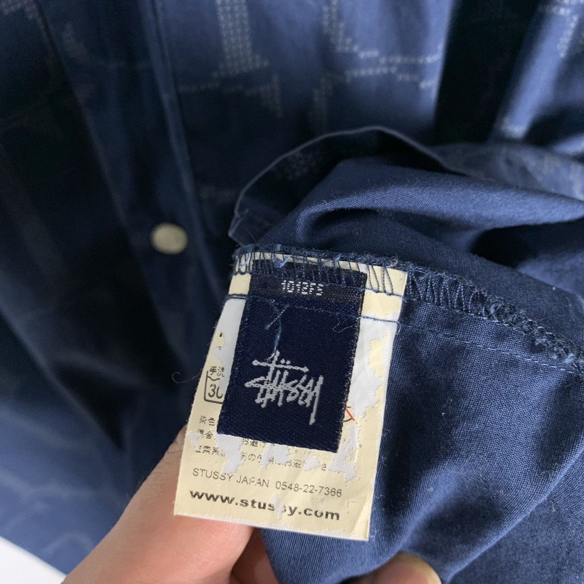 Stussy Vintage Stussy Spellout Shirt Size US L / EU 52-54 / 3 - 8 Thumbnail