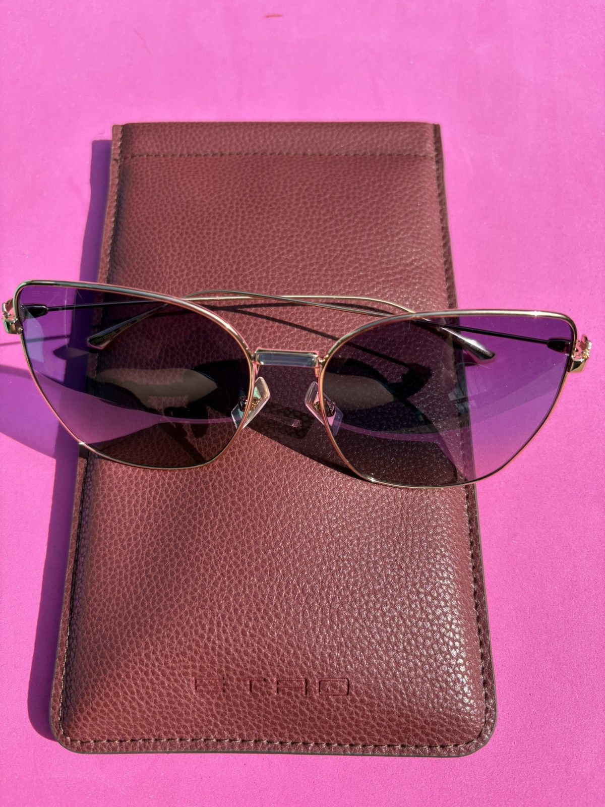 Etro Etro Aviator Sunglasses Size ONE SIZE - 1 Thumbnail
