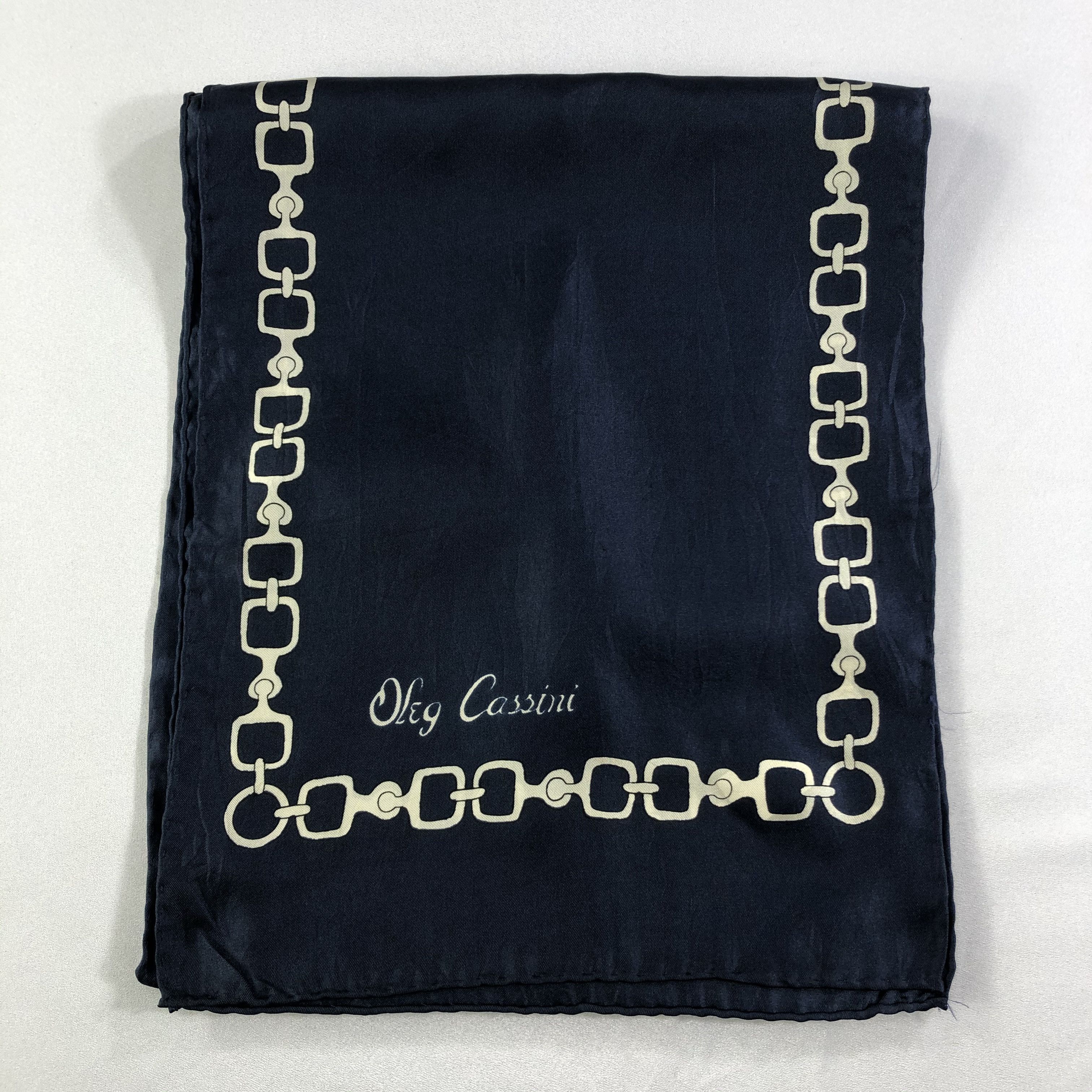Oleg Cassini × Vintage Vintage Oleg Cassini Silk Scarf Size ONE SIZE - 3 Thumbnail