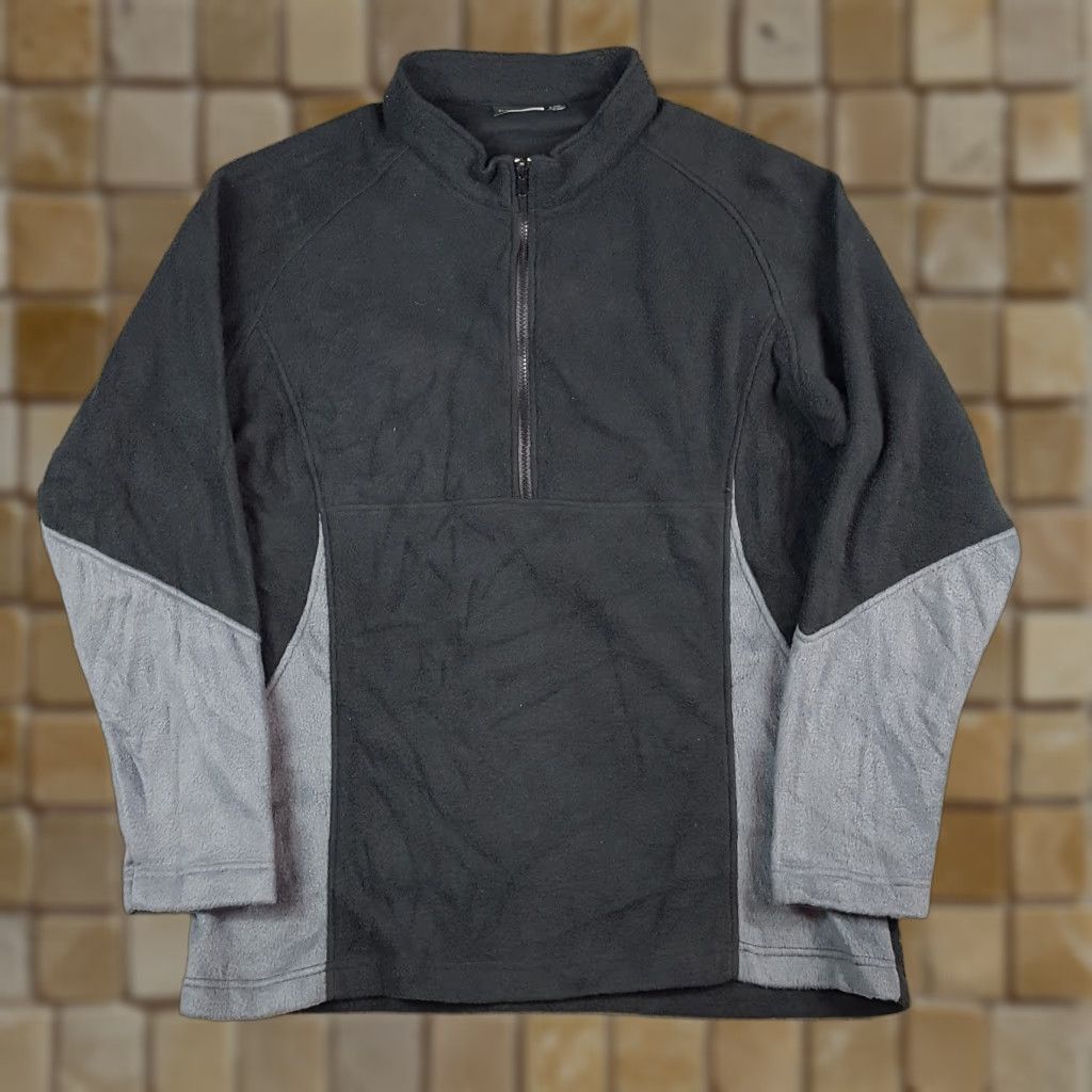Vintage VINTAGE Sunderland Windbreaker Jacket Mens 1/4 Zip Fleece Black Size L Size US L / EU 52-54 / 3 - 1 Thumbnail