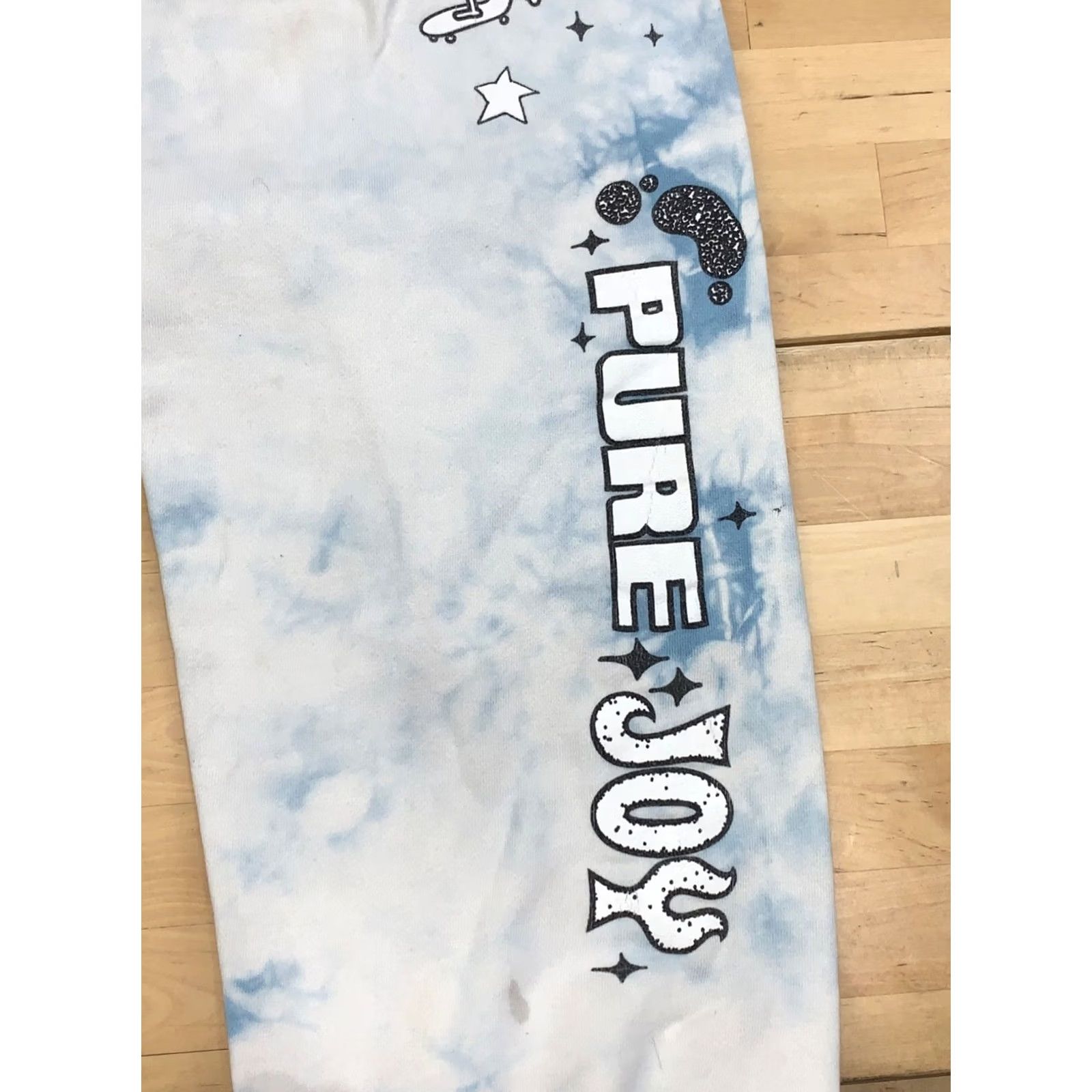 Vintage A Lab Sweatpants Women S Blue Tie Dye Size 28" / US 6 / IT 42 - 5 Thumbnail