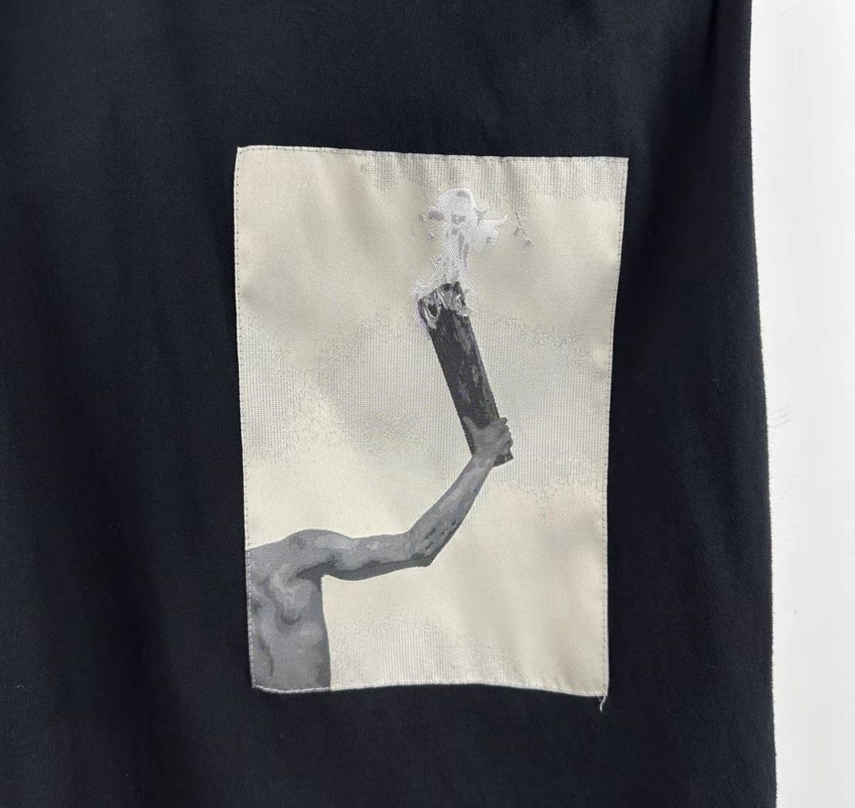 Rick Owens Rick Owens Pattern Patch Dark Long Sleeve Top J42 Size US M / EU 48-50 / 2 - 3 Thumbnail