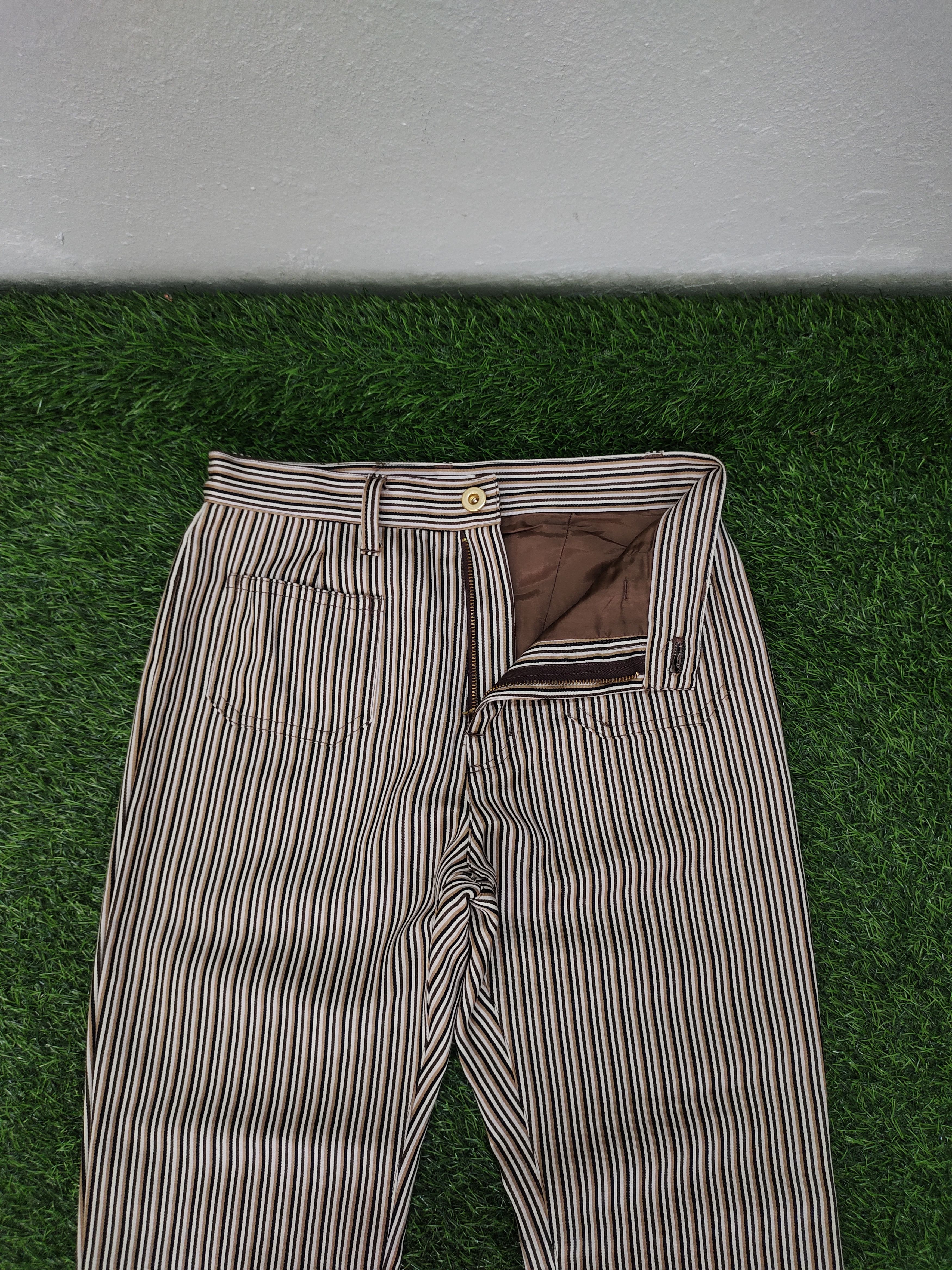 Hysteric Glamour Flare Pants Hysteric Glamour Striped Pants Bootcut 90s Size US 26 / EU 42 - 10 Thumbnail