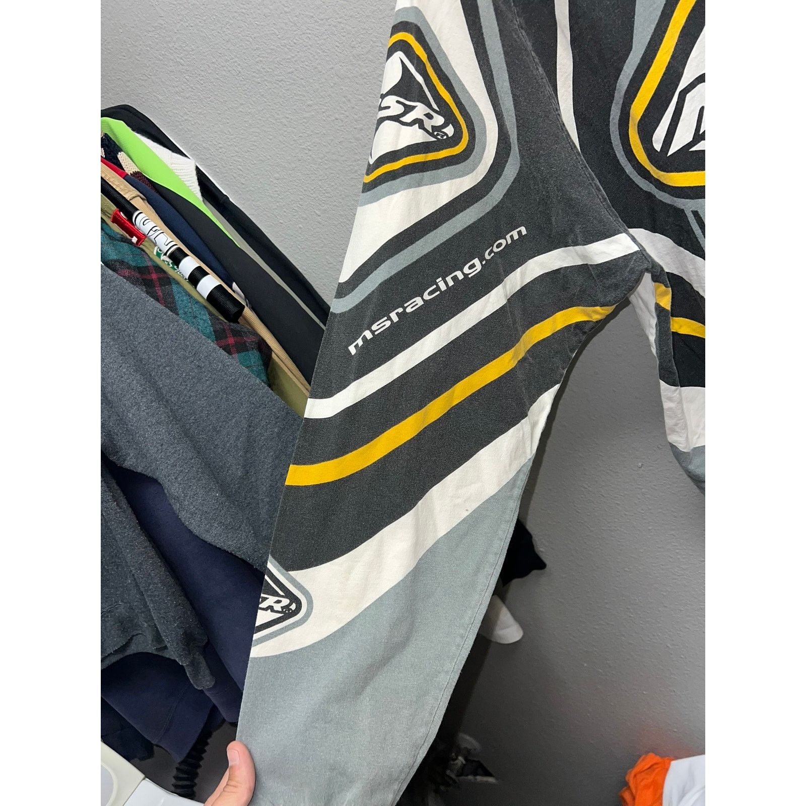 Vintage Vintage MSR Rage Racing Jersey Long Sleeve Race 90s VTG 2XL Size US XXL / EU 58 / 5 - 5 Thumbnail