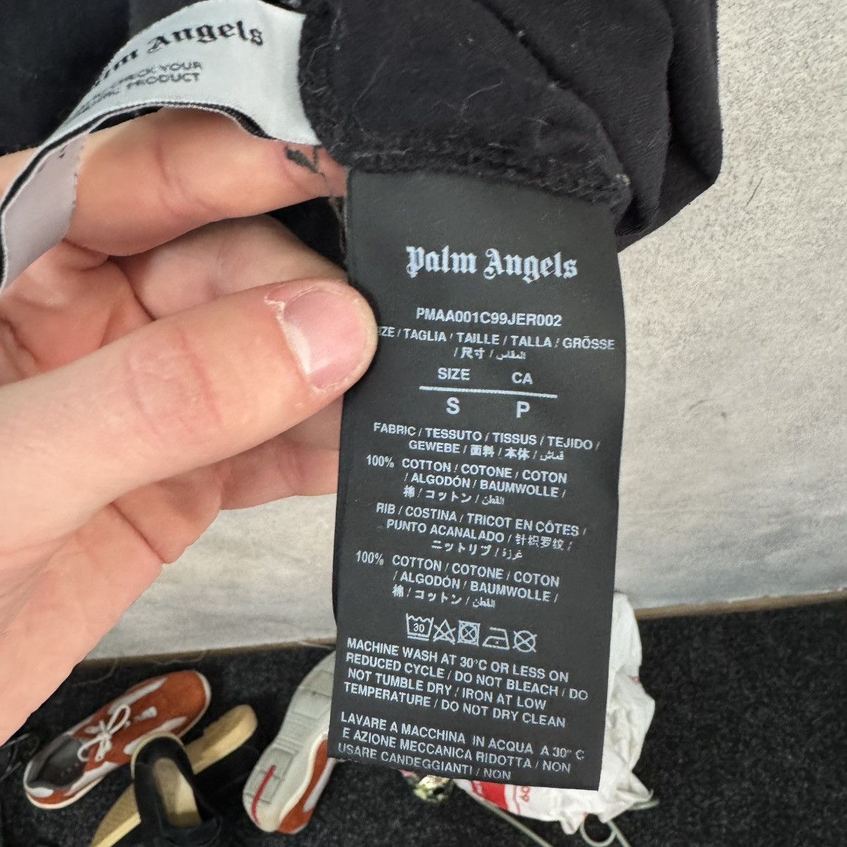 Palm Angels Palm Angels T Shirt Big Logo Crocodile Size US S / EU 44-46 / 1 - 7 Thumbnail