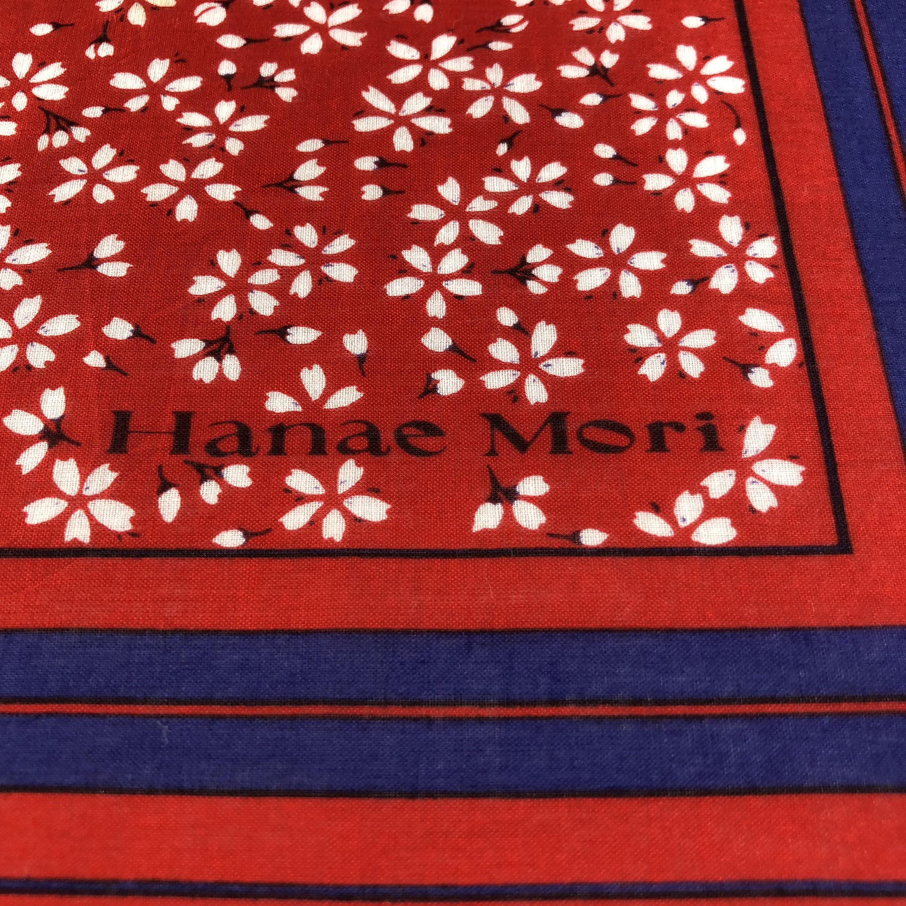 Hanae Mori Hanae Mori Handkerchief Neckerchief Bandana H1530 Size ONE SIZE - 4 Thumbnail