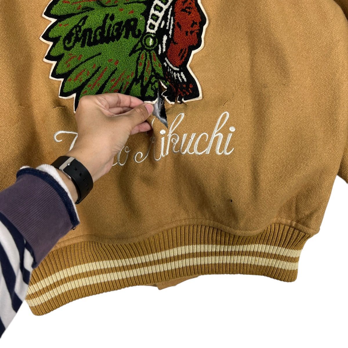 Takeo Kikuchi 🔥 MAUL RUCK TAKEO KIKUCHI WOOL VARSITY BOMBER JACKET Size US L / EU 52-54 / 3 - 10 Thumbnail