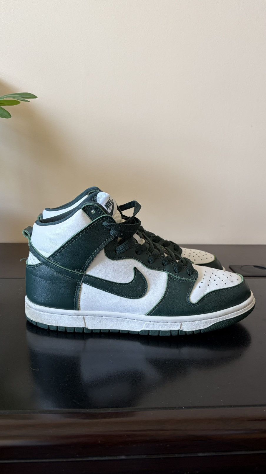 Nike Nike Dunk High Green / White Sneakers – Men’s Size 8 Size US 8.5 / EU 41-42 - 2 Thumbnail