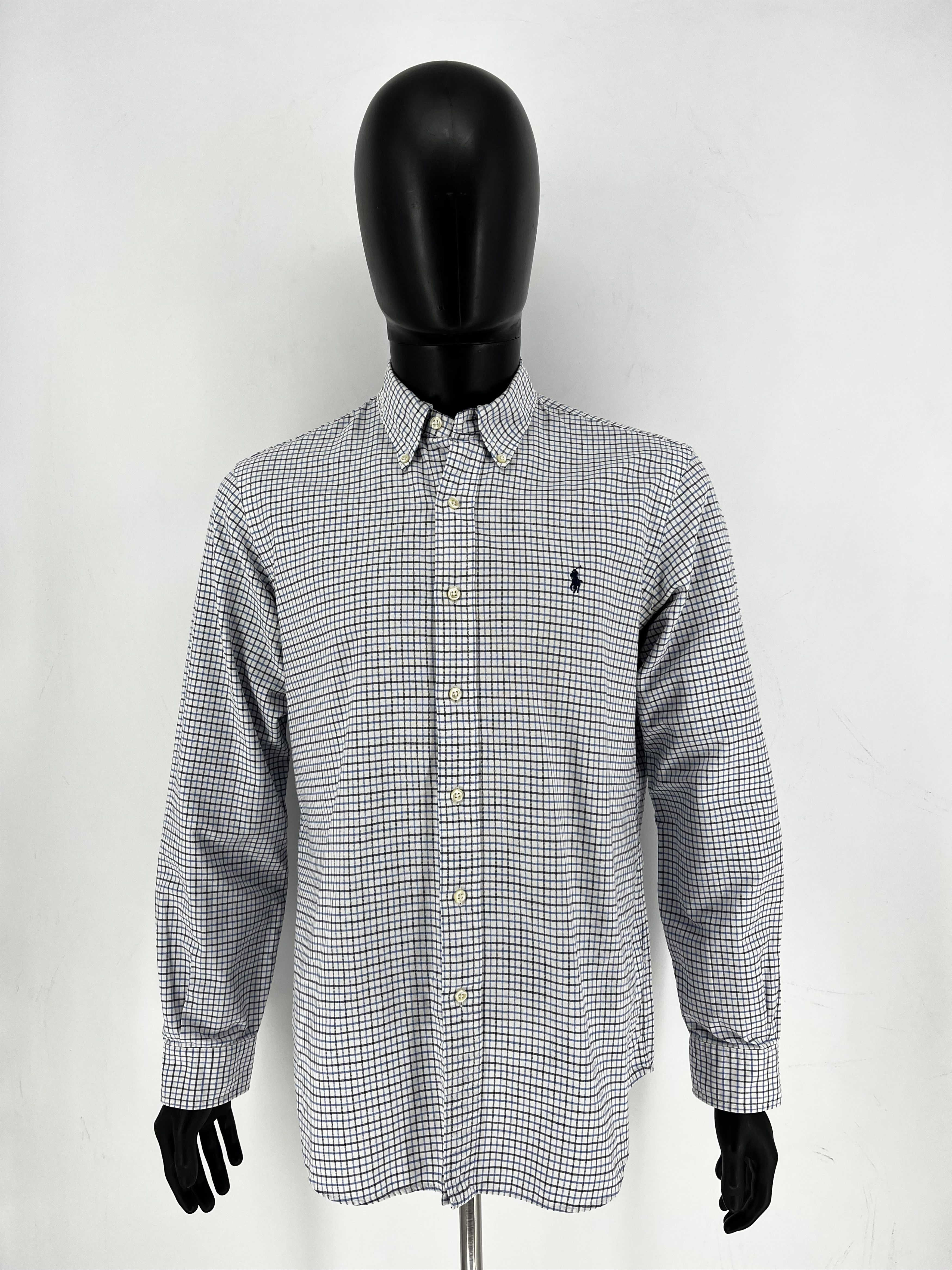 Polo Ralph Lauren Vintage y2k Polo Ralph Lauren Plaid Blake Cotton Flannel L Size US M / EU 48-50 / 2 - 2 Thumbnail