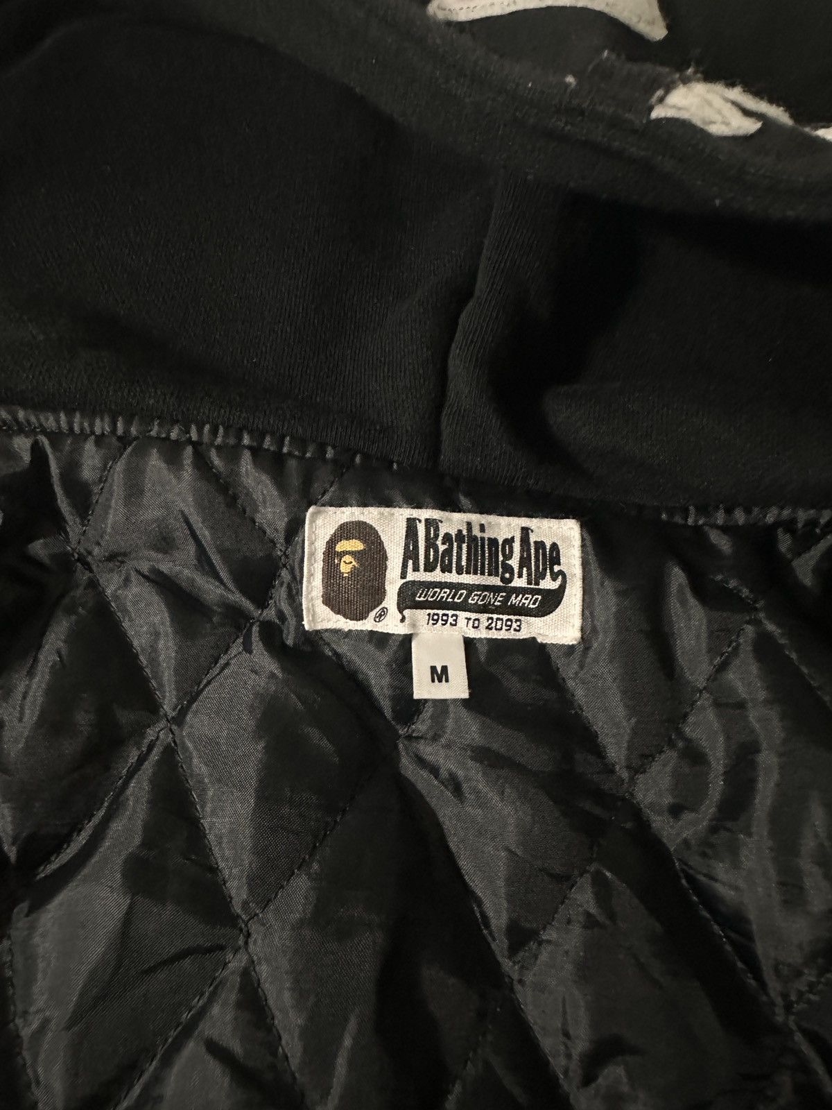 Bape BAPE City Camo Shark Varsity Jacket Glow in the Dark Size US M / EU 48-50 / 2 - 9 Thumbnail