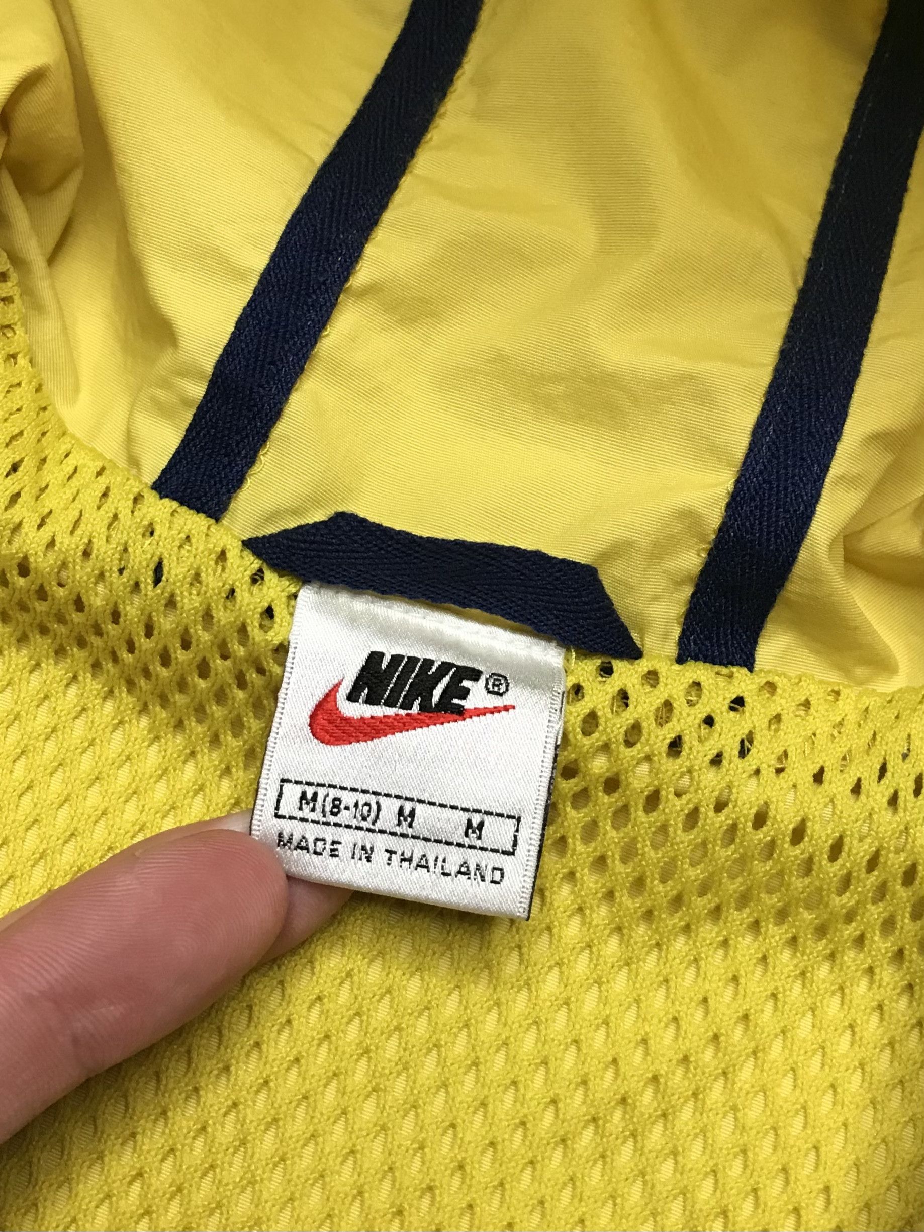 Nike Nike Vintage Anorak Jacket Yellow Size US XS / EU 42 / 0 - 11 Thumbnail