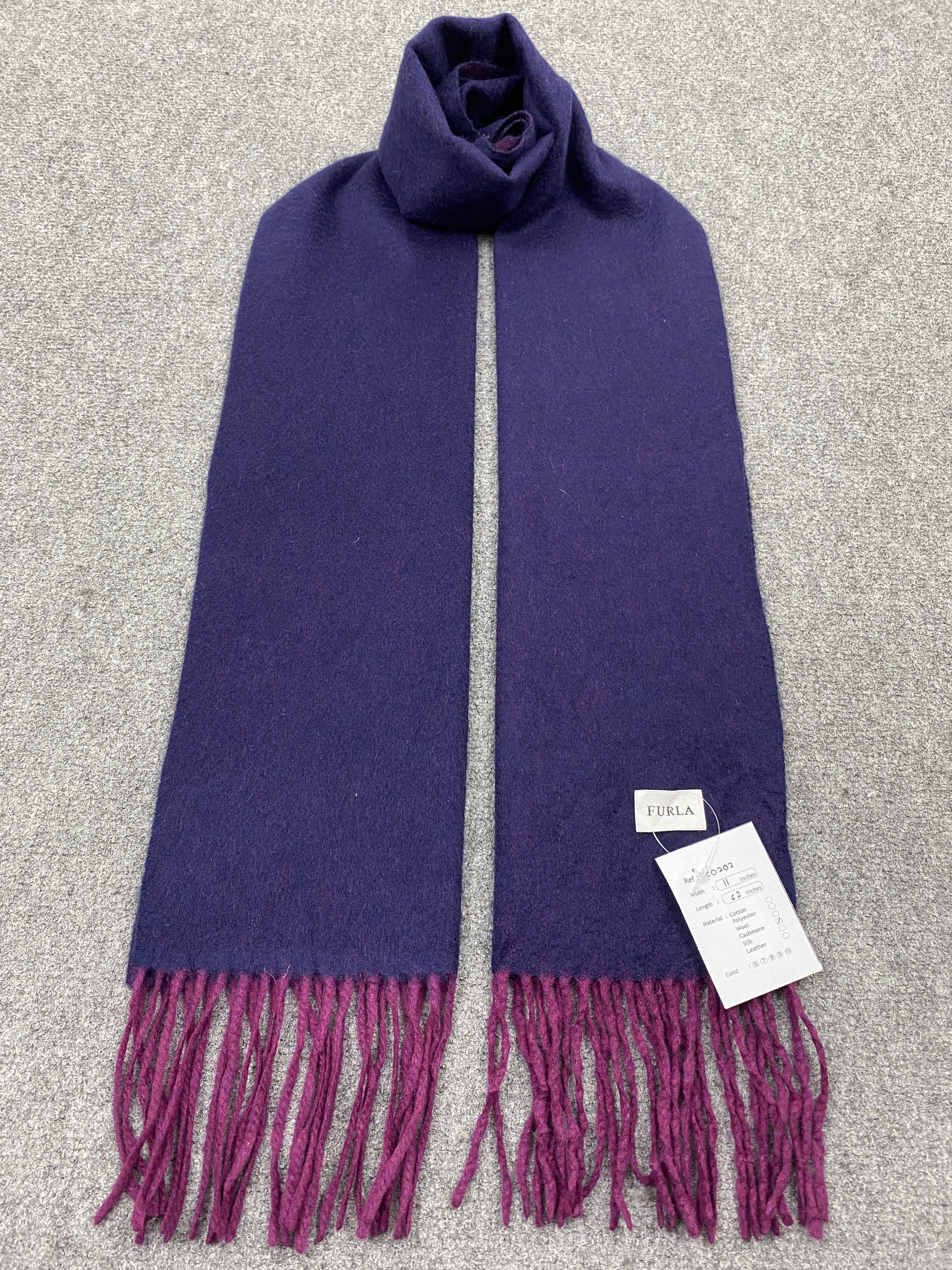 Furla Cashmere Scarf Muffler Neckwear SC0202