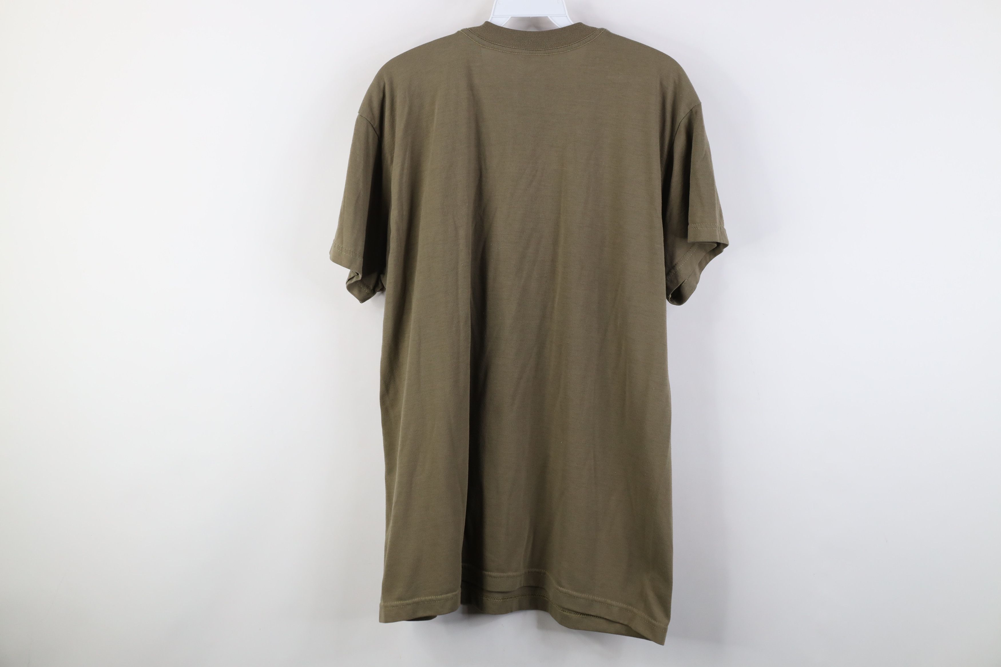 Vintage Vintage 90s Streetwear Short Sleeve T-Shirt Coyote Brown USA Size US L / EU 52-54 / 3 - 10 Thumbnail