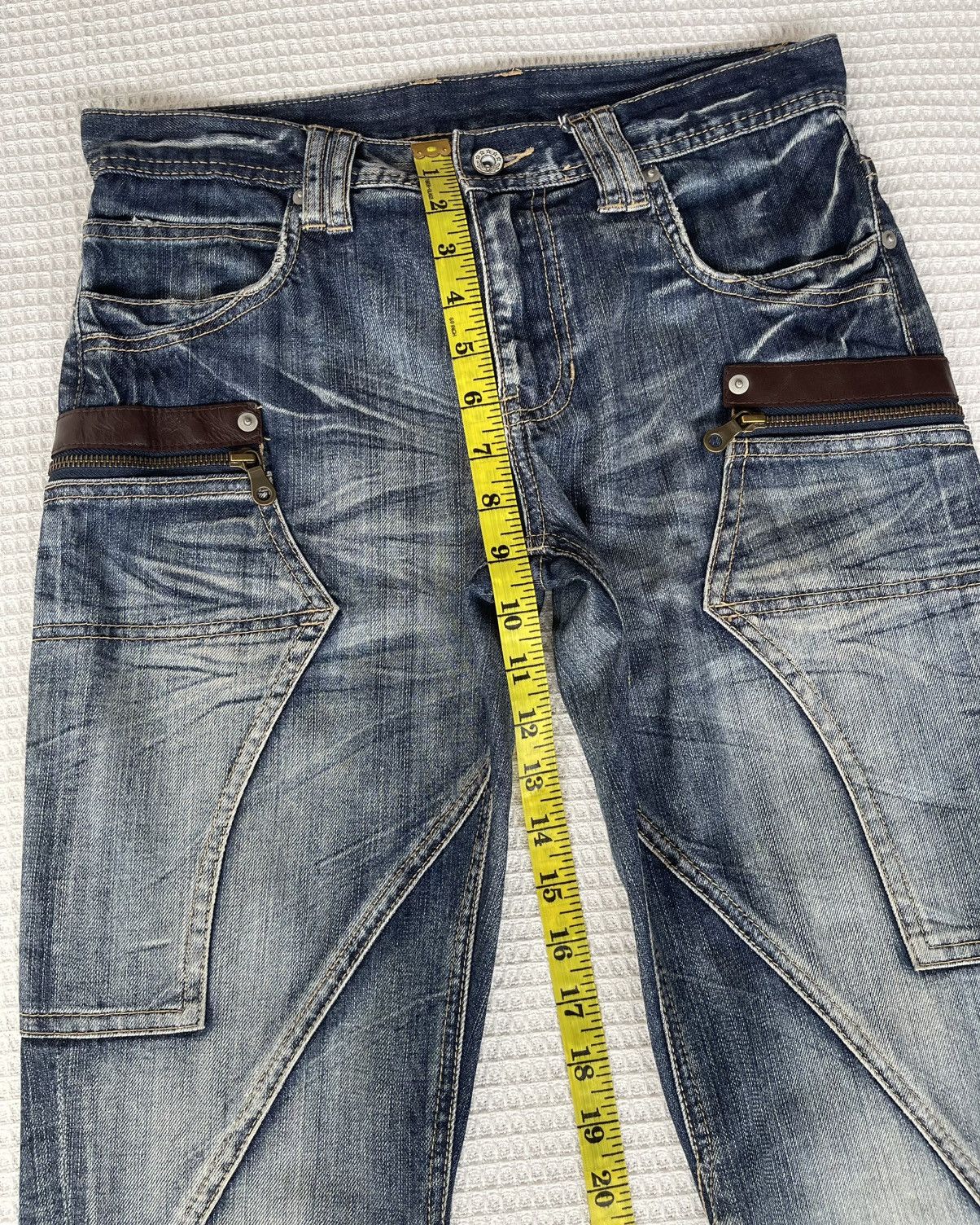If Six Was Nine × Japanese Brand × Michel Klein Vintage’90s🔥MICHEL KLEIN🔥Side Pocket Bootcut Jeans Size US 31 - 5 Thumbnail