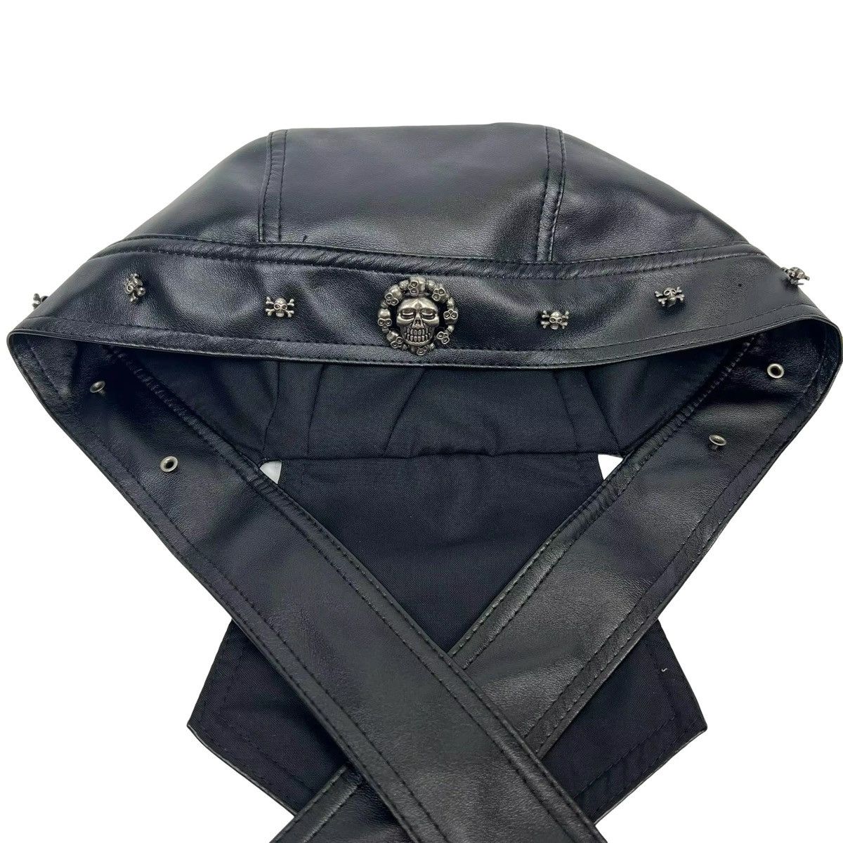 Other Gothic Punk Skeleton Skulls Bandana Motorcycle Hat Size ONE SIZE - 3 Thumbnail