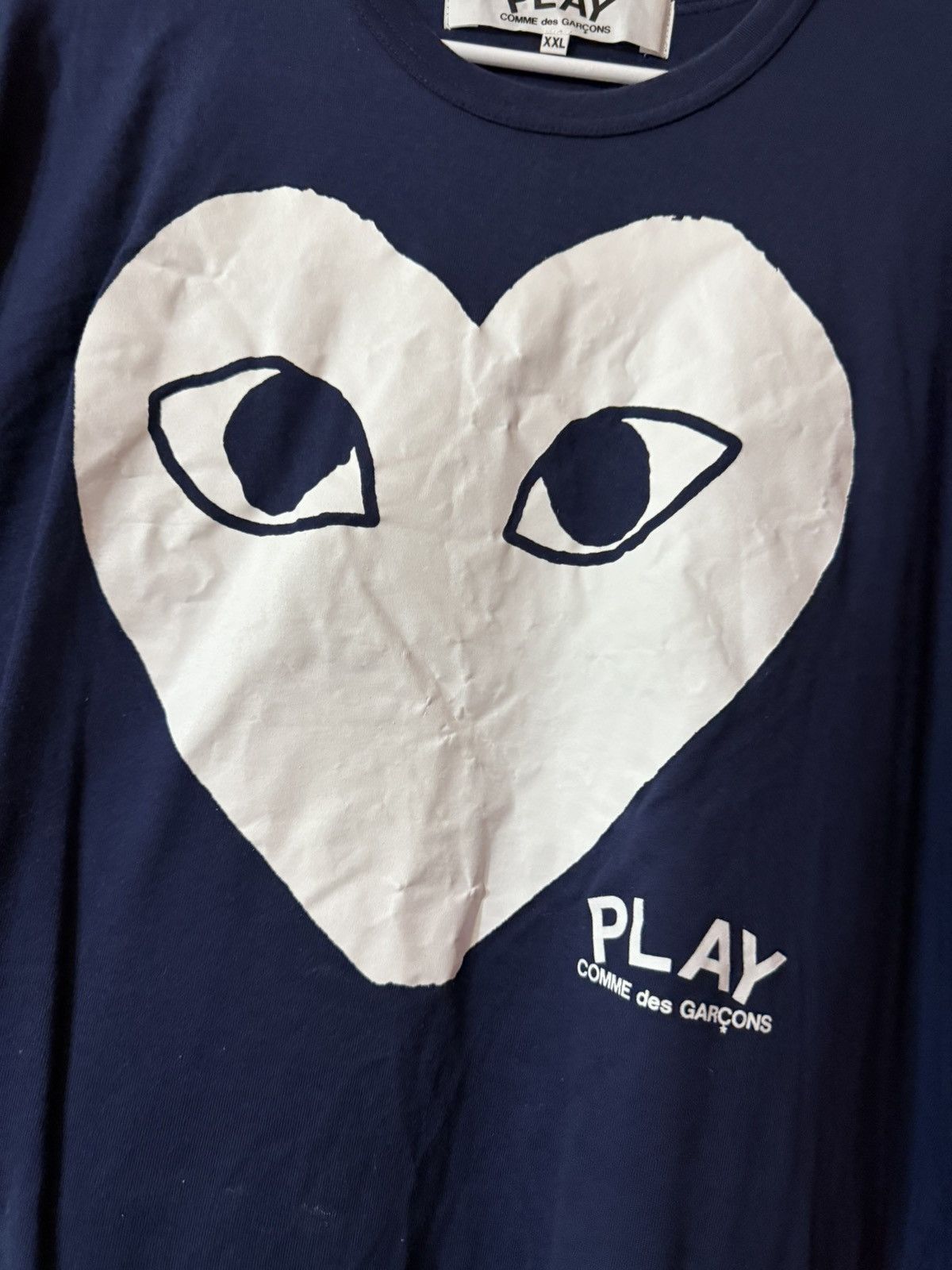 Comme des Garcons Comme Des Garçon Play Heart Tee Size XXL Size US XXL / EU 58 / 5 - 2 Thumbnail