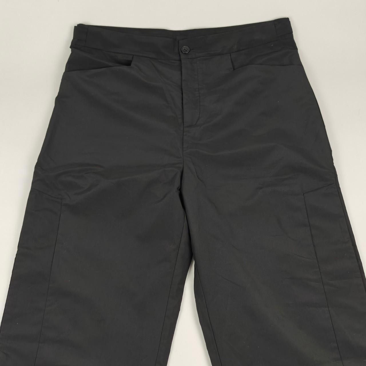 Other Japanese Style Black Waterproof Wide Leg Trousers Size US 32 / EU 48 - 2 Thumbnail