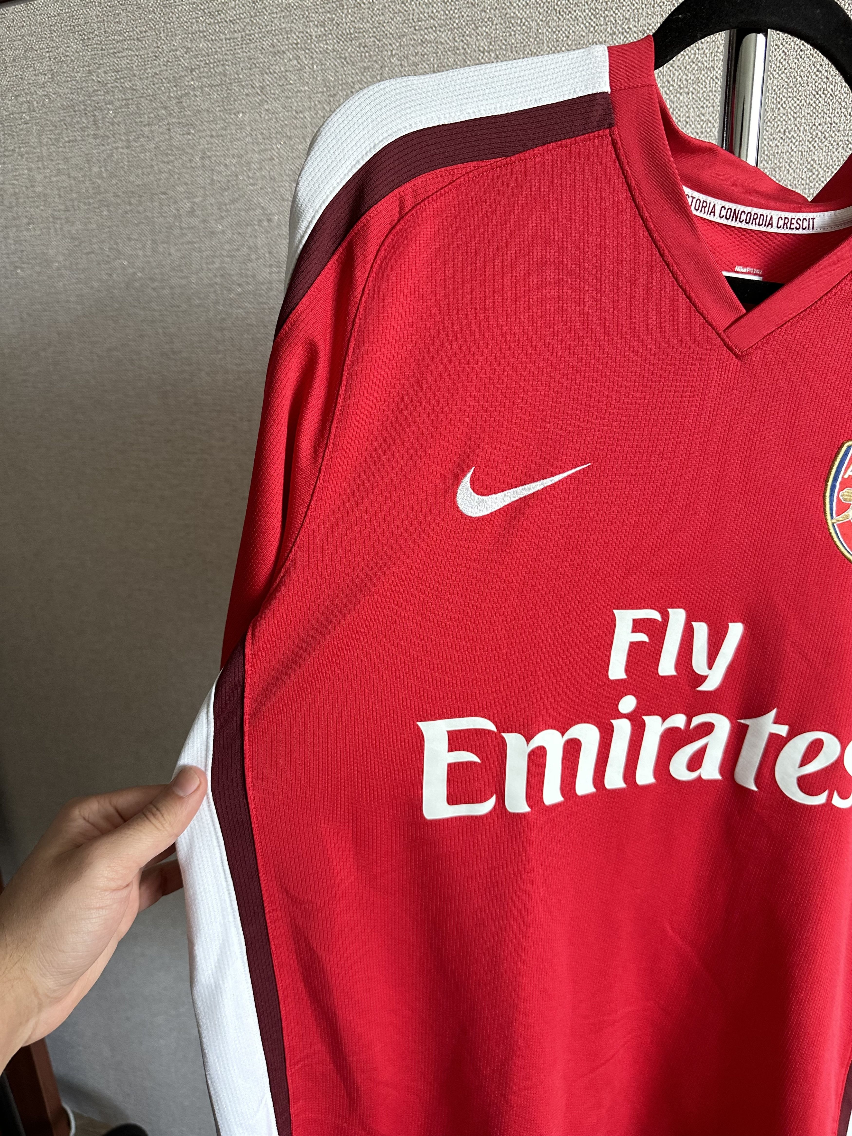 Nike 2009/10 Nike Arsenal FC Vintage Home Soccer Jersey/Shirt Size US L / EU 52-54 / 3 - 3 Thumbnail