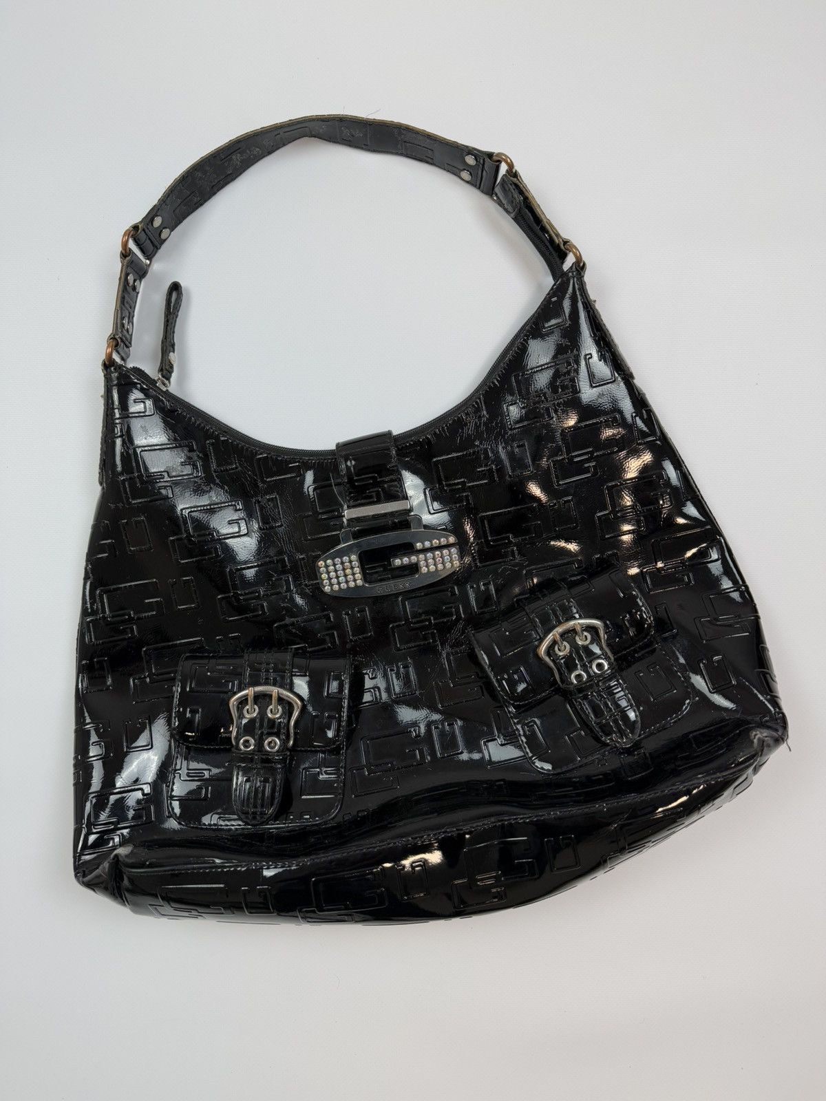 Guess Vintage Guess Y2K Monogram Shoulder Bag Size ONE SIZE - 1 Thumbnail