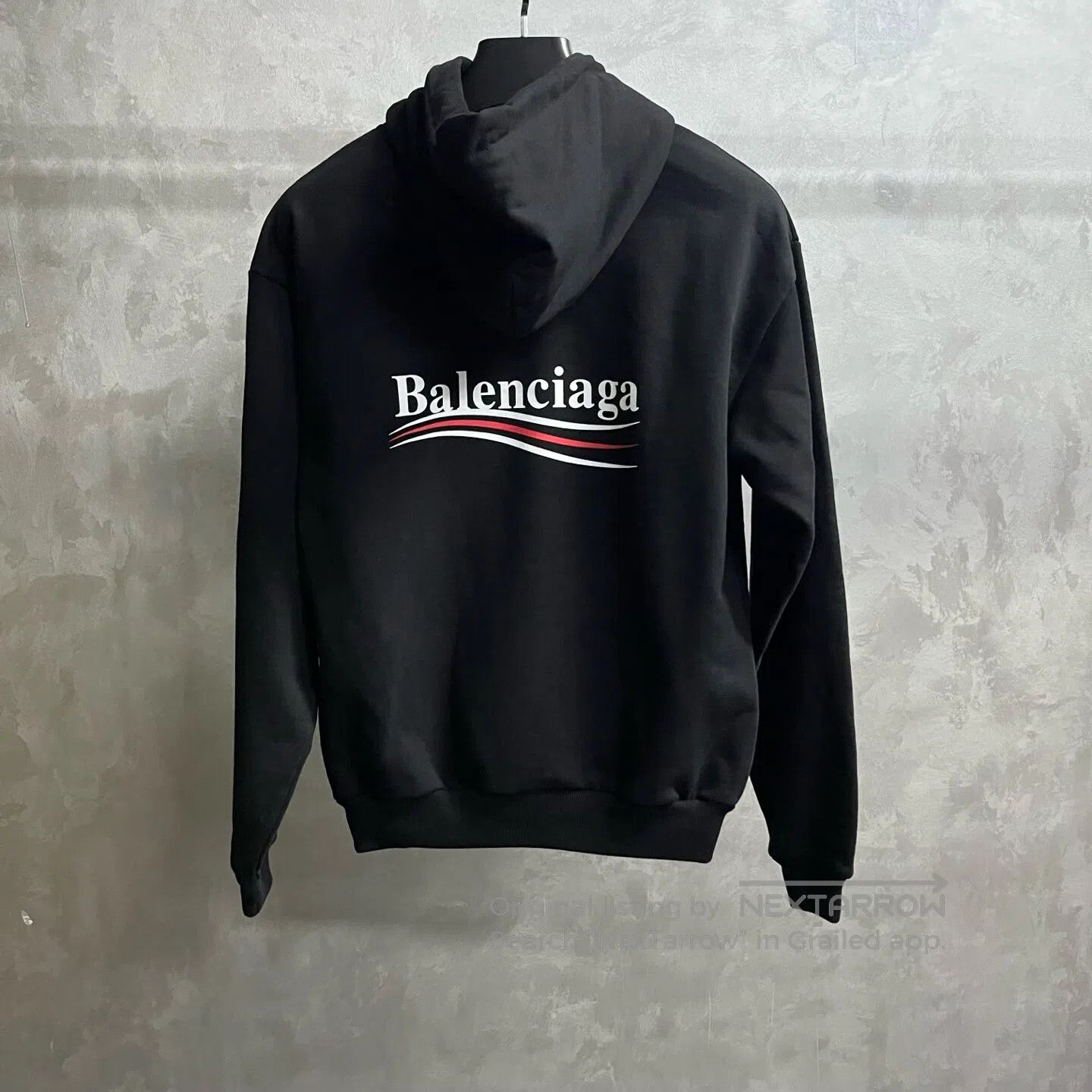 Balenciaga Balenciaga Logo-printed hooded sweatshirt| Size US XS / EU 42 / 0 - 5 Thumbnail