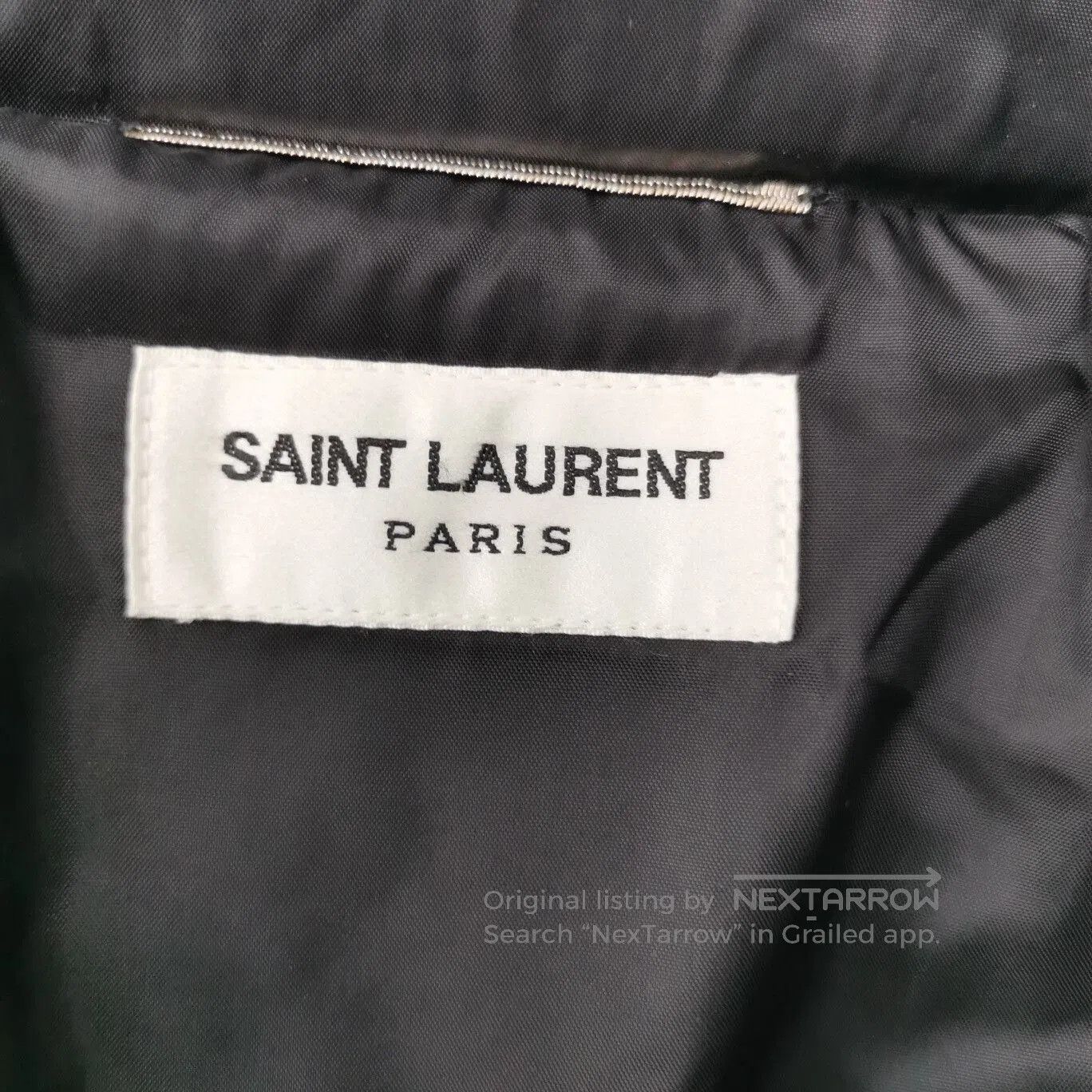Saint Laurent Paris Saint Laurent Solid Color Down Jacket. Size US S / EU 44-46 / 1 - 4 Thumbnail