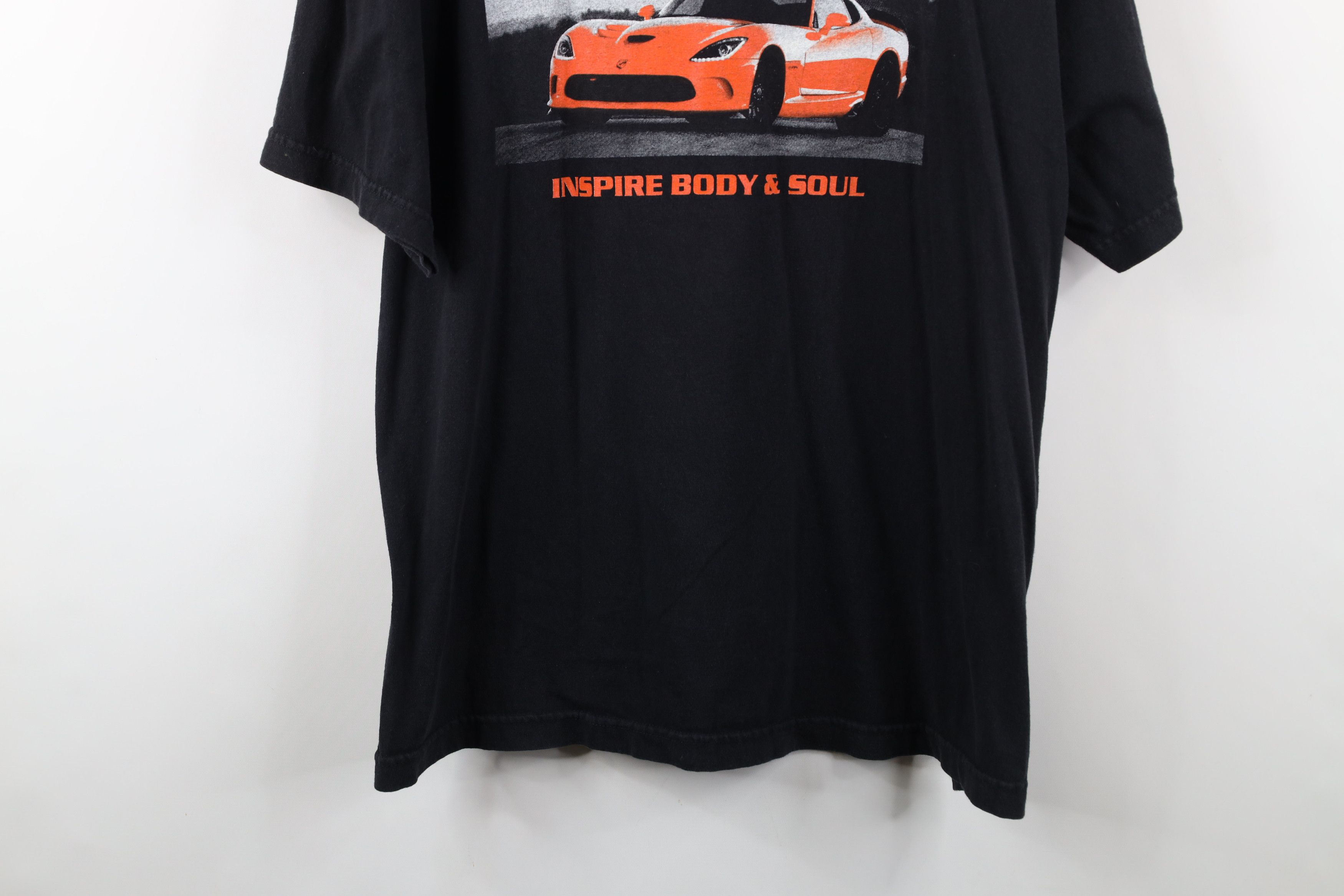 Vintage Vintage Y2K Viper Car Racing Short Sleeve T-Shirt Black USA Size US XL / EU 56 / 4 - 3 Thumbnail