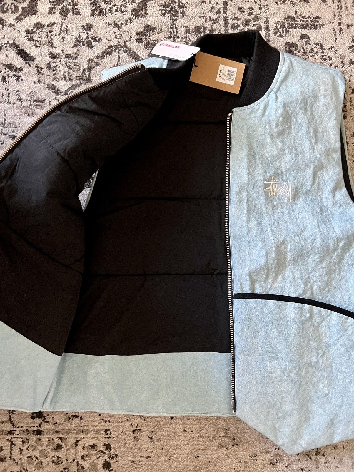 ジャケット・アウター washed canvas primaloft vest stussy Stüssy: Washed Canvas Primaloft Vest (Black) | DSMNY E-SHOP