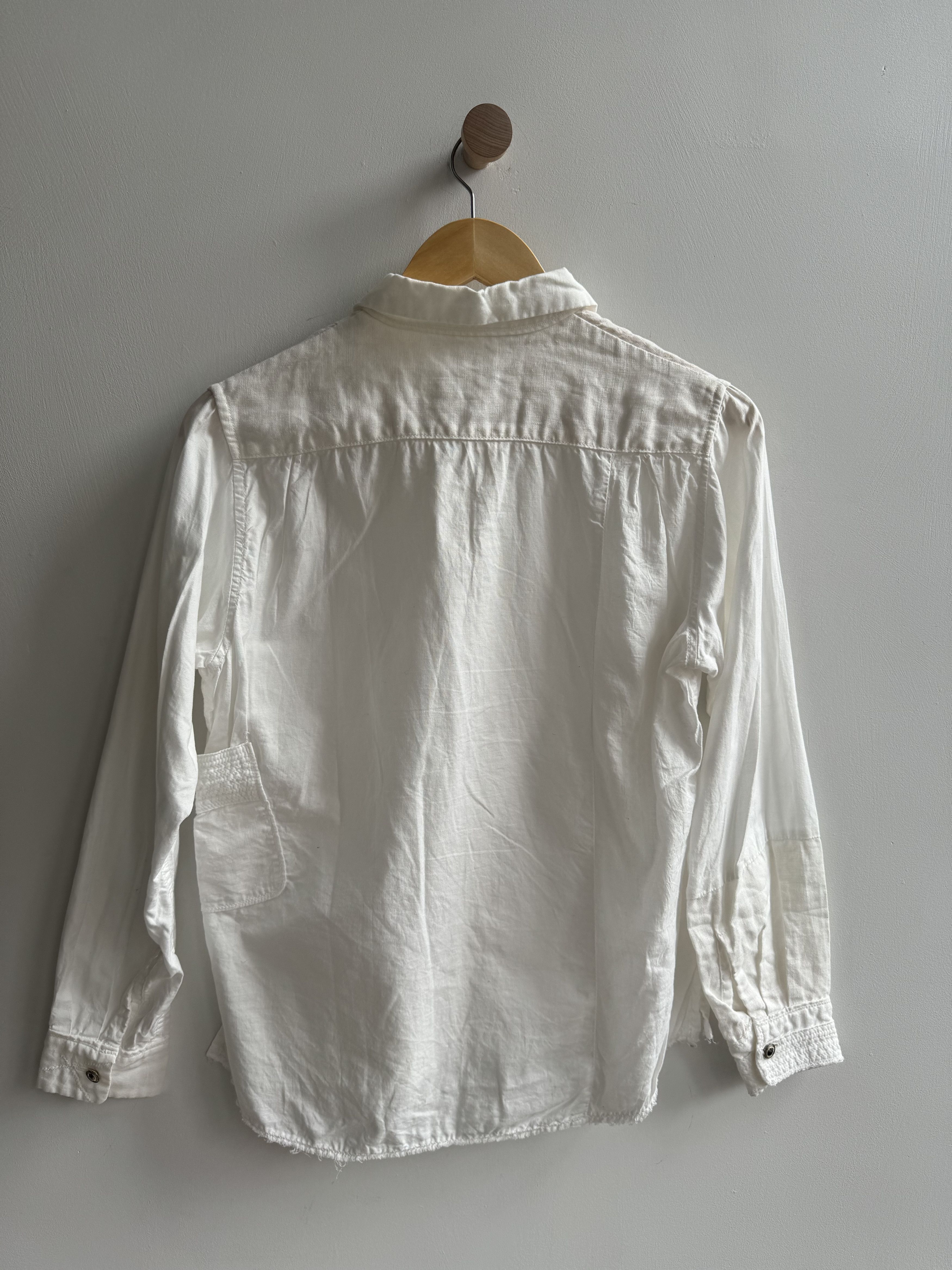 Kapital Kapital Cotton Linen Blend Patchwork Button Down Size S / US 4 / IT 40 - 3 Thumbnail