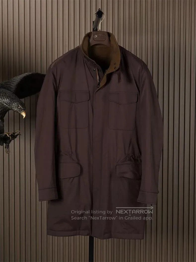 Loro Piana Loro Piana Double-Sided Traveler Coat. Size US L / EU 52-54 / 3 - 1 Thumbnail