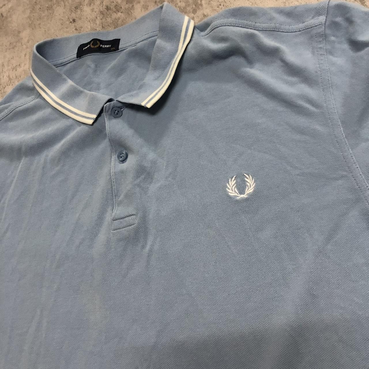 Fred Perry Fred Perry blue polo shirt #poloshirt Size US XXL / EU 58 / 5 - 2 Thumbnail