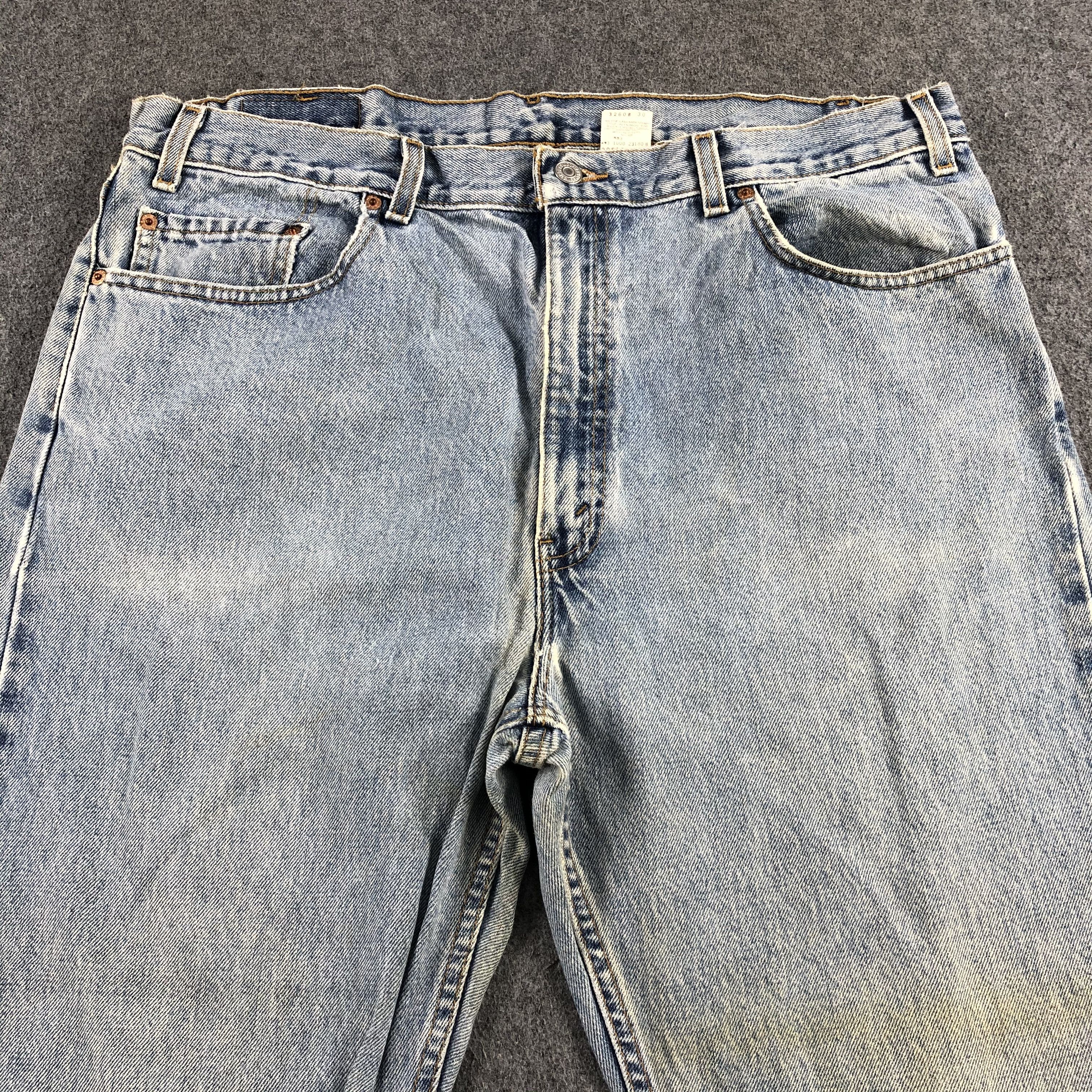 Levi's Vintage 90s Light Wash Levis 505 Jeans-J2126 Size US 39 - 3 Thumbnail
