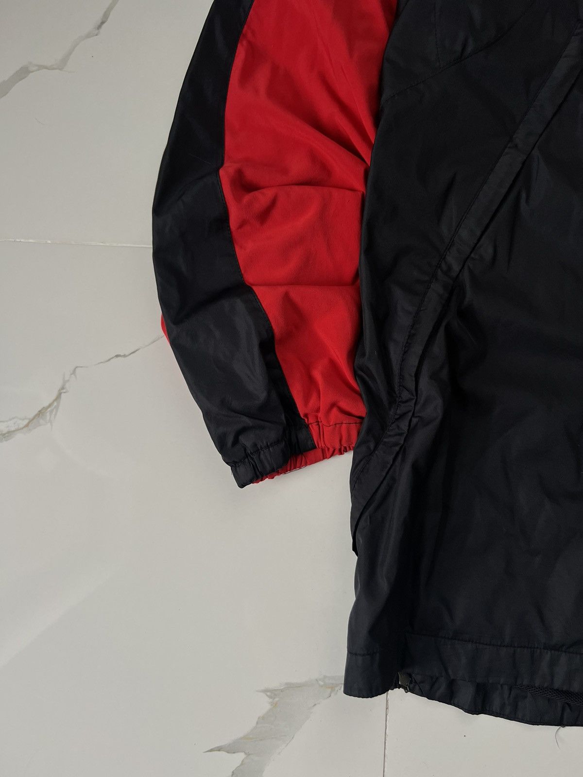 Nike × Vintage 90's NIKE CLIMAFIT RETRO RARE SWOOSH LOGO Y2K TRACK JACKET Size US XL / EU 56 / 4 - 5 Thumbnail