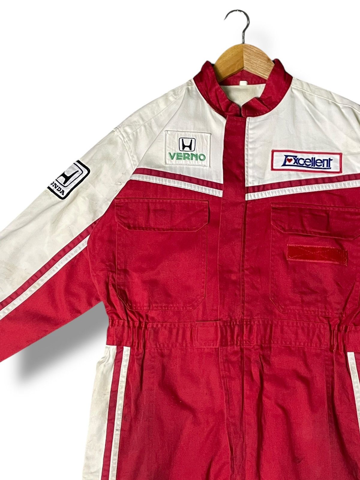Honda Honda x Vintage Racing Jumpsuit Coverall (32) Size US 34 / EU 50 - 2 Thumbnail