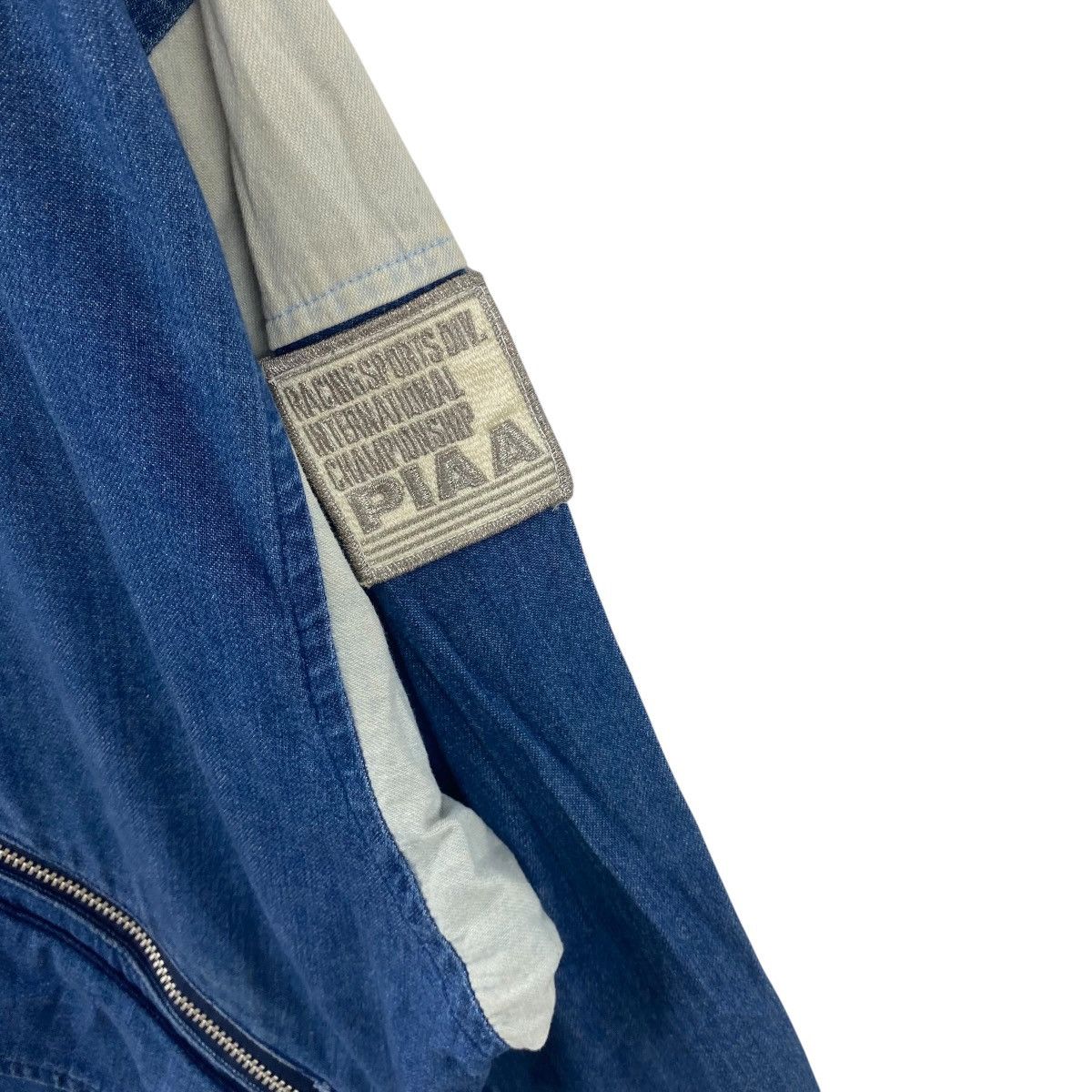 Vintage Vintage PIAA SPORTS ELEGANCE Japan Racing Denim Hooded Size US XXL / EU 58 / 5 - 10 Thumbnail