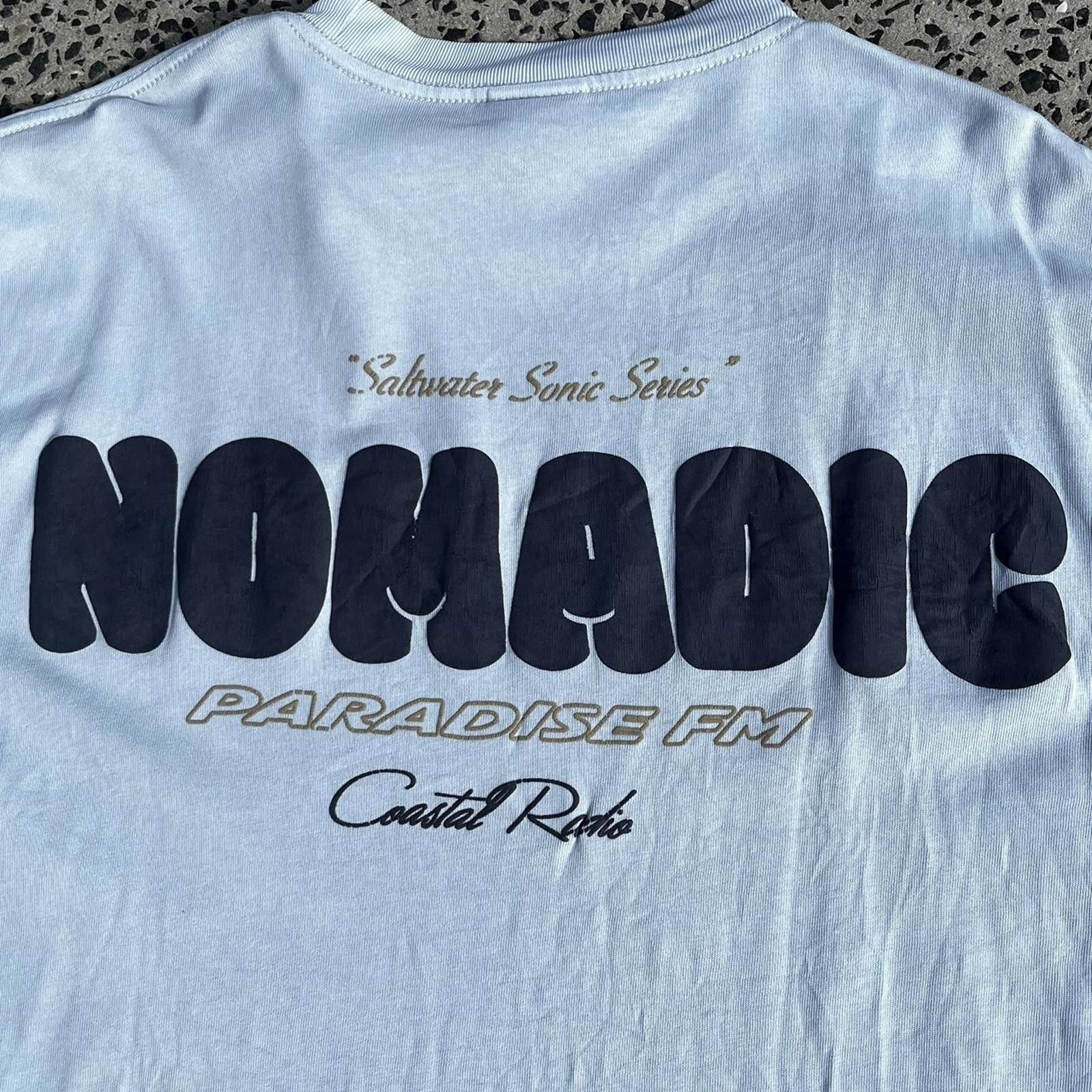 Designer Nomadic Paradise Men's Blue Shirt Size US XXL / EU 58 / 5 - 6 Thumbnail