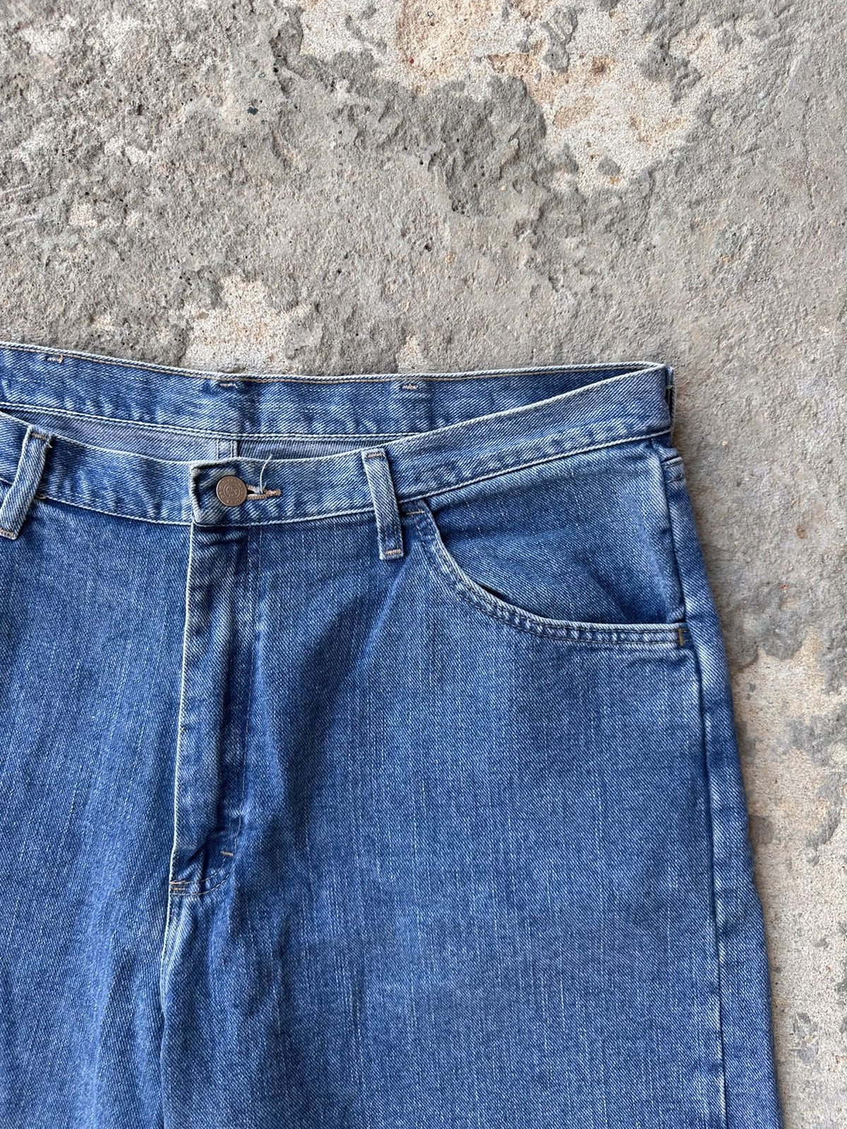 Vintage × Wrangler Y2K Wrangler Denim Jorts Size US 38 / EU 54 - 2 Thumbnail